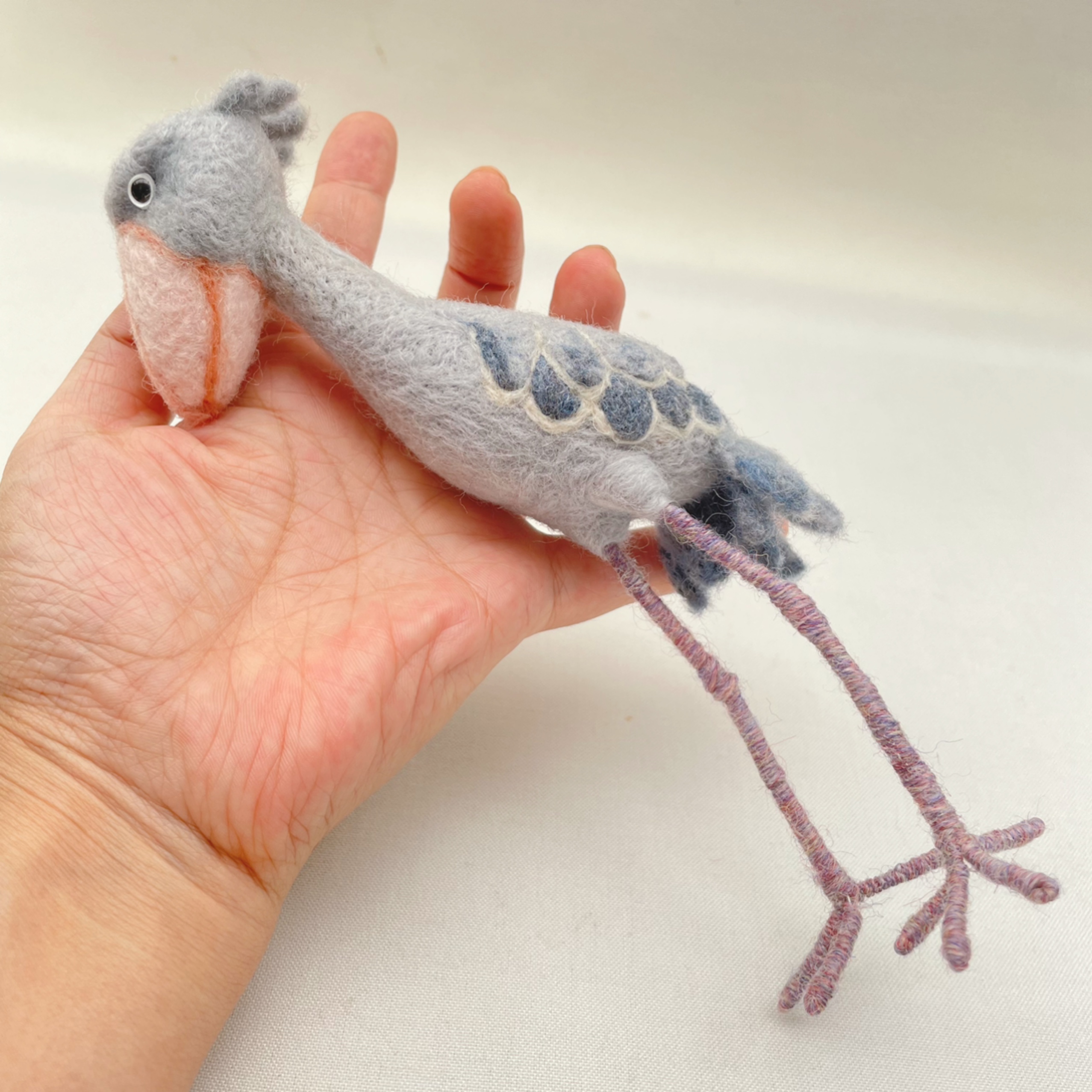 立ち姿ハシビロコウ 約18cmの画像3