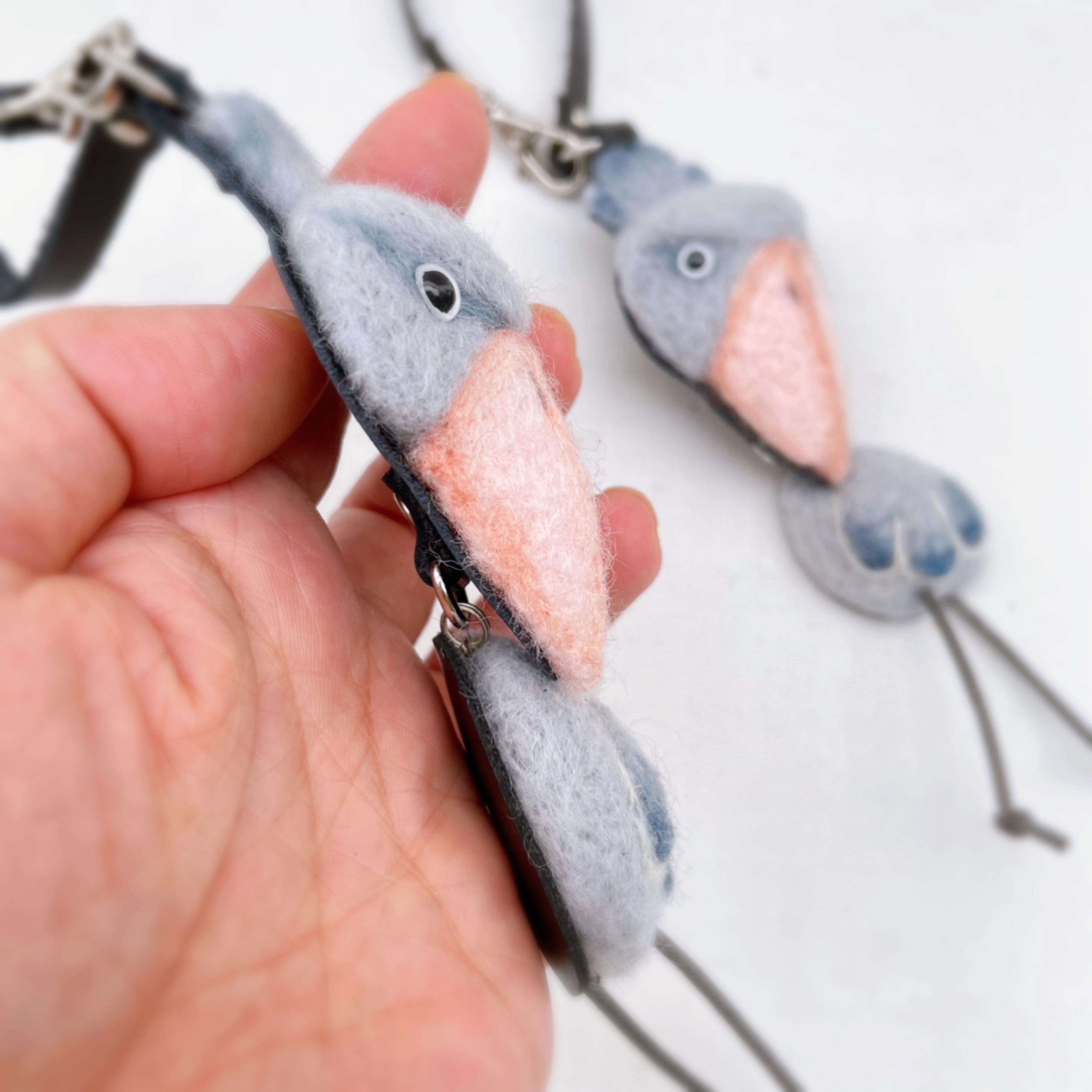 ハシビロコウバックチャームの画像3