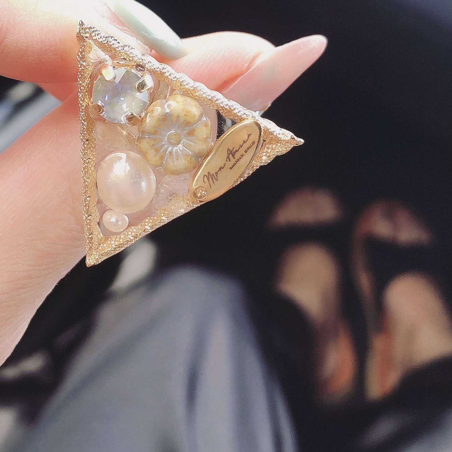 triangle nuance flower bijou designの画像3