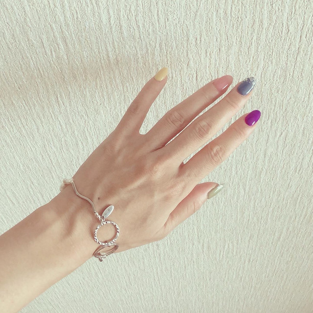 pearl wave ring braceletの画像3