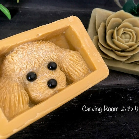 ソープカービング　プードルの画像2