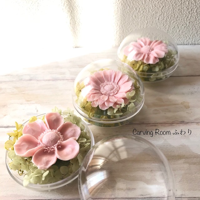 ソープカービング　花③の画像3