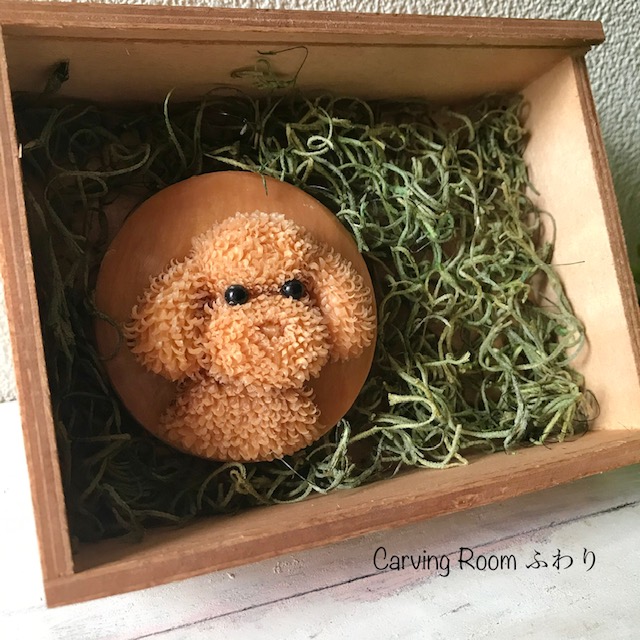 ソープカービング　プードルの画像2