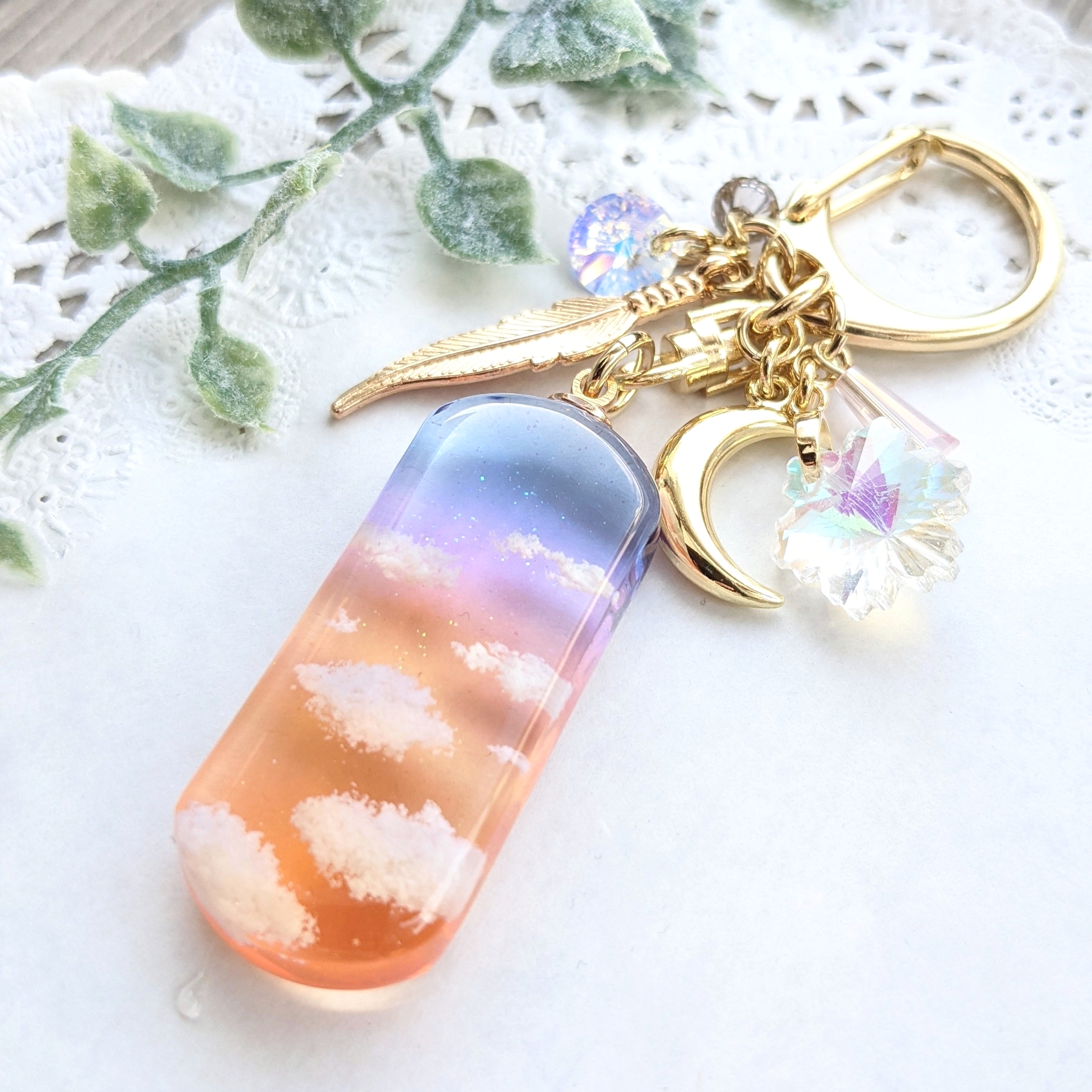 夕焼け空のスティックチャームの画像3