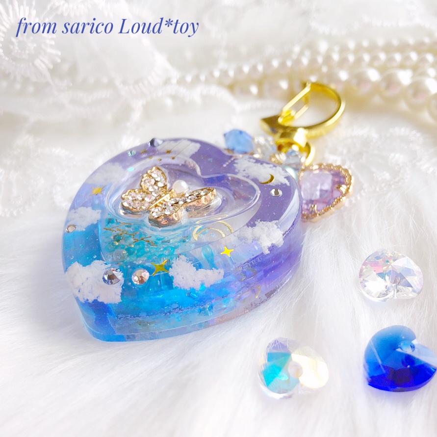 Blue☁️蝶々Heartシェイカーの画像2