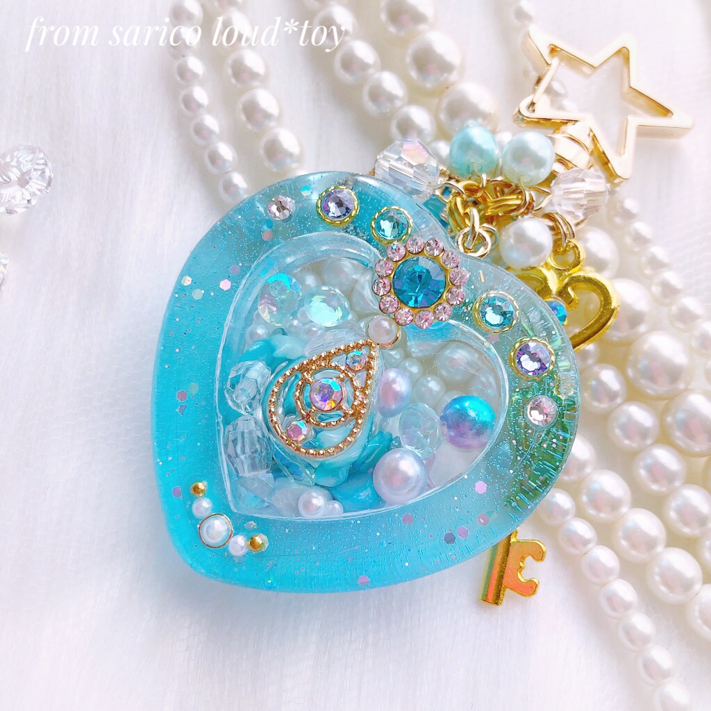 blue jewelry heart シェイカー💠の画像3