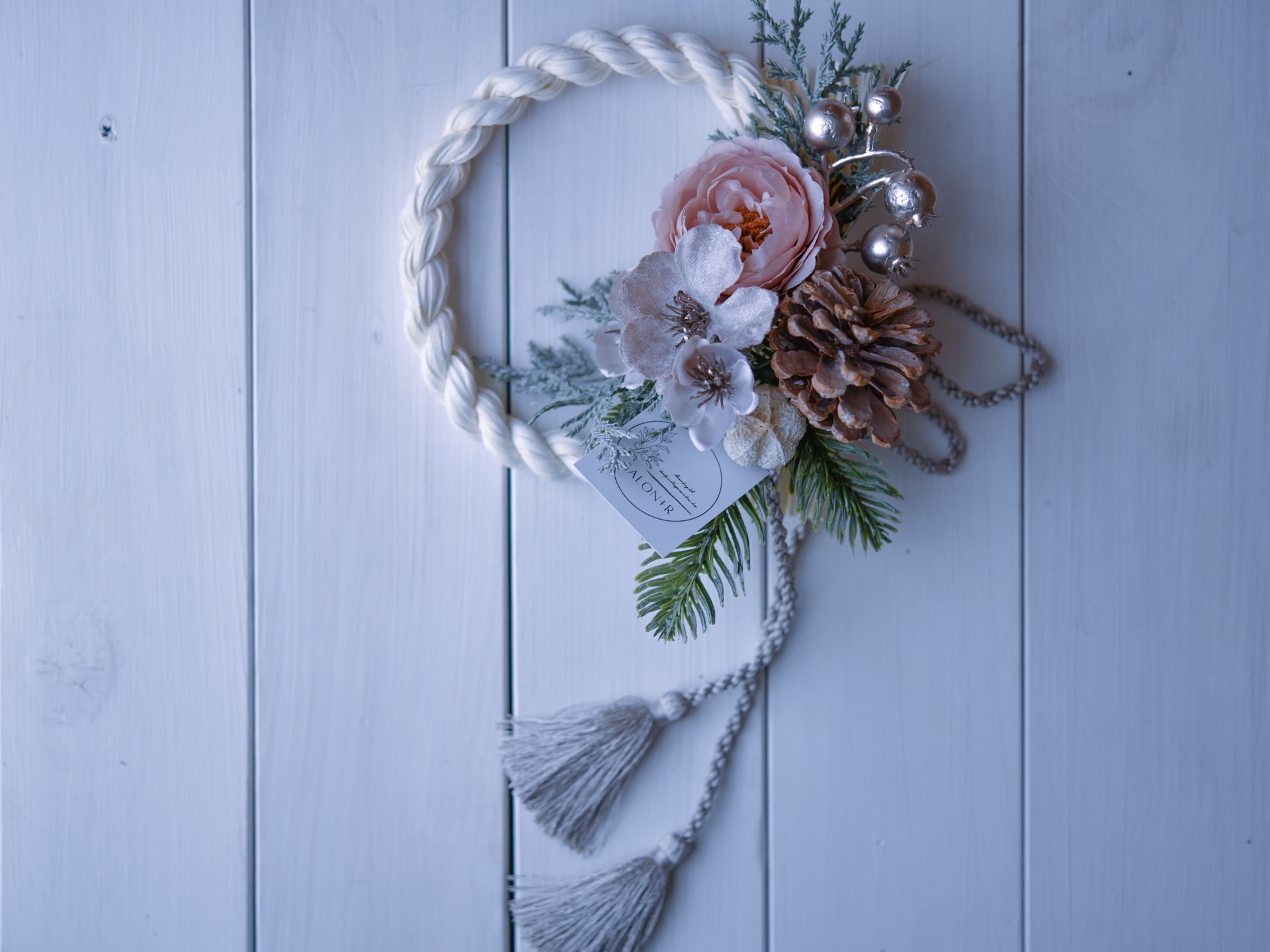 【キット】簡単可愛いしめ縄リースの画像3