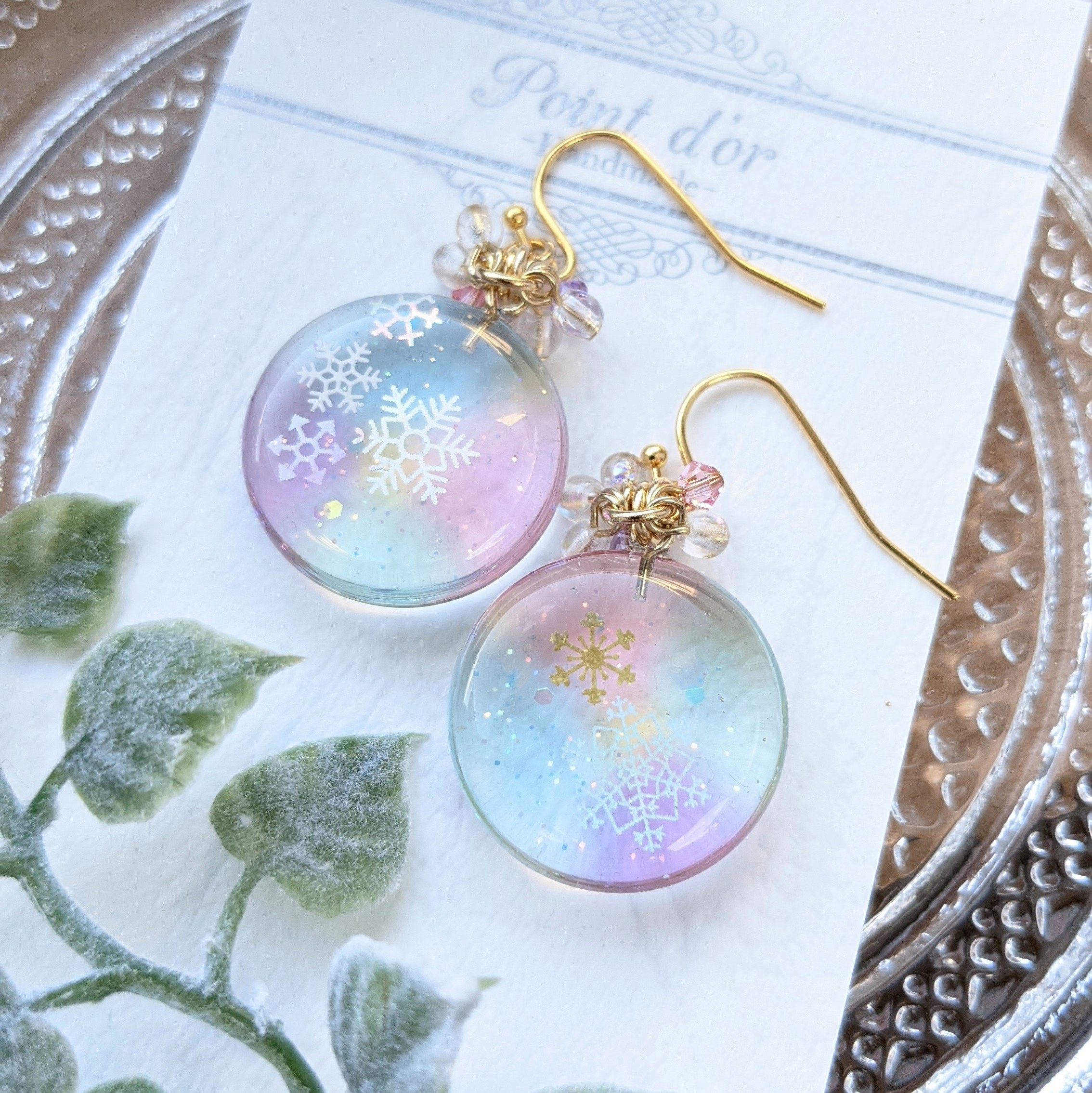 雪の耳飾りの画像2