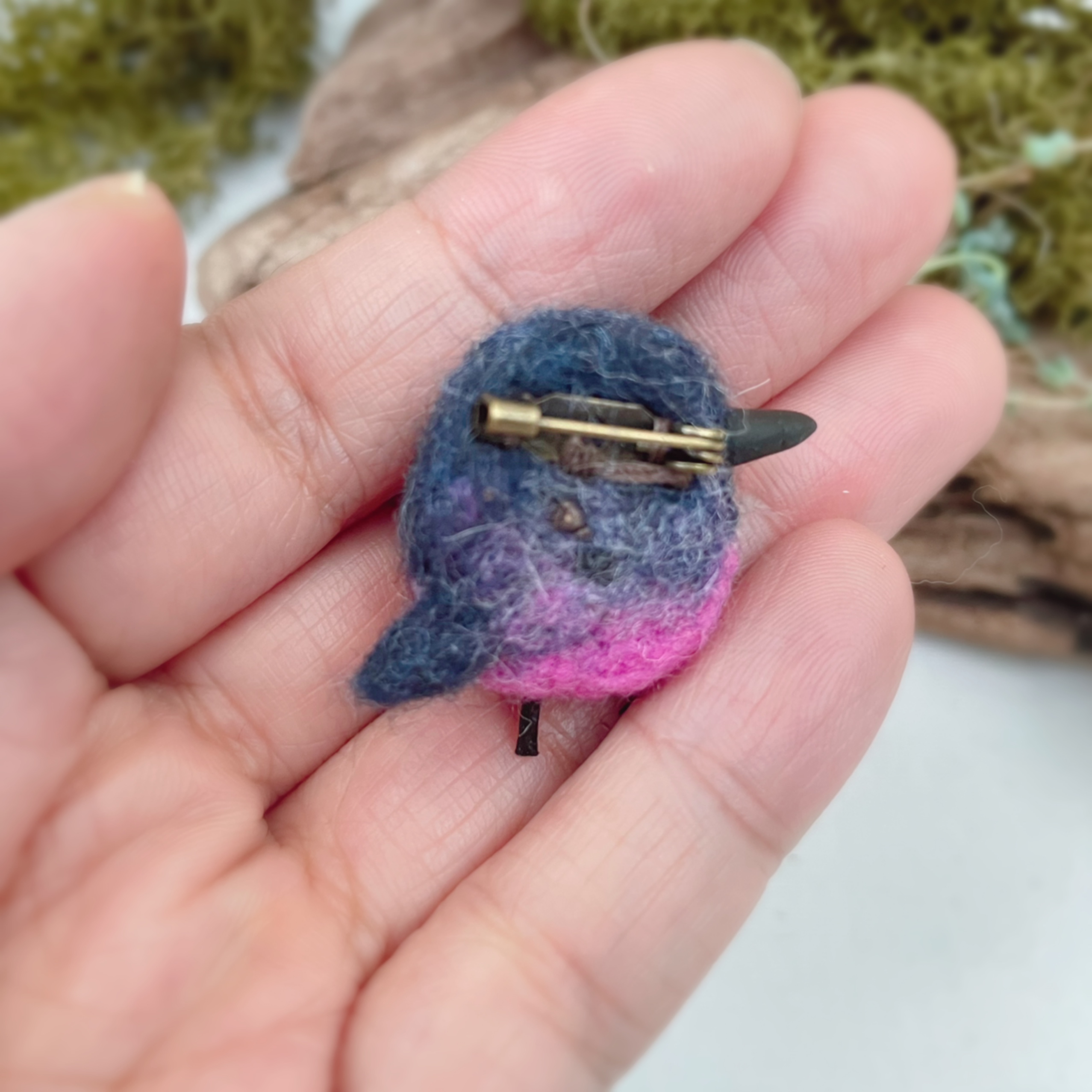 【mameバッチ】ピンクロビンの画像4