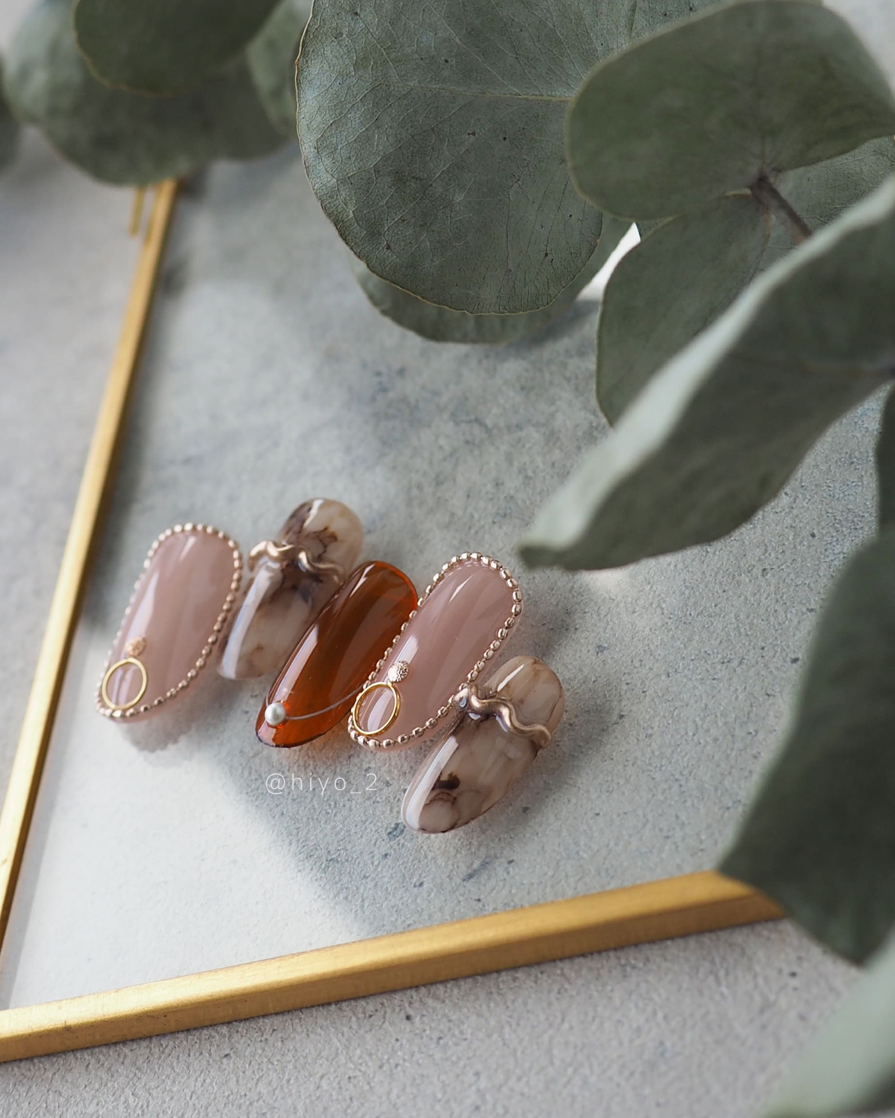 ball  chain ☾︎bronze☽︎の画像3