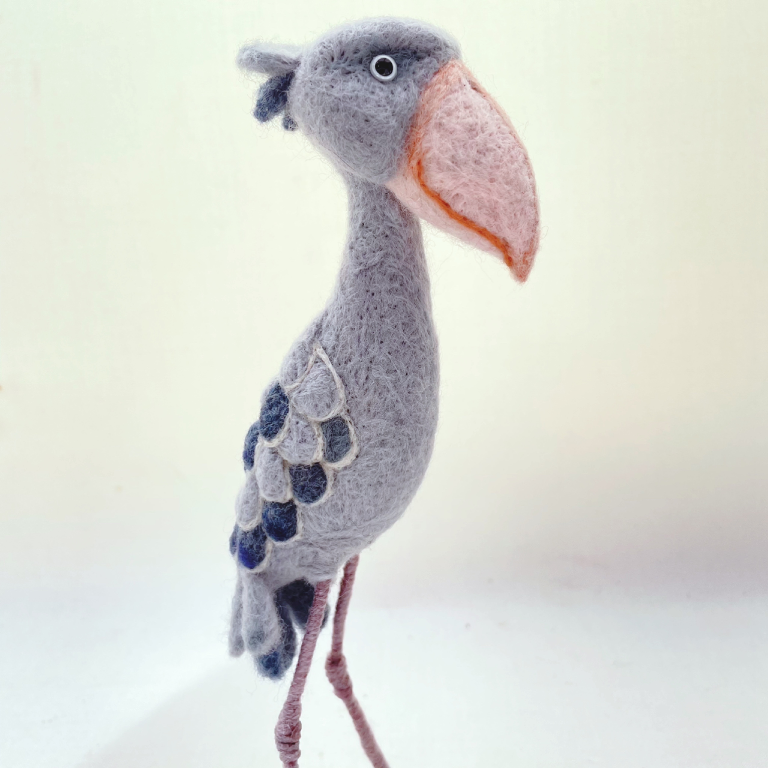 立ち姿ハシビロコウ 約23cmの画像8