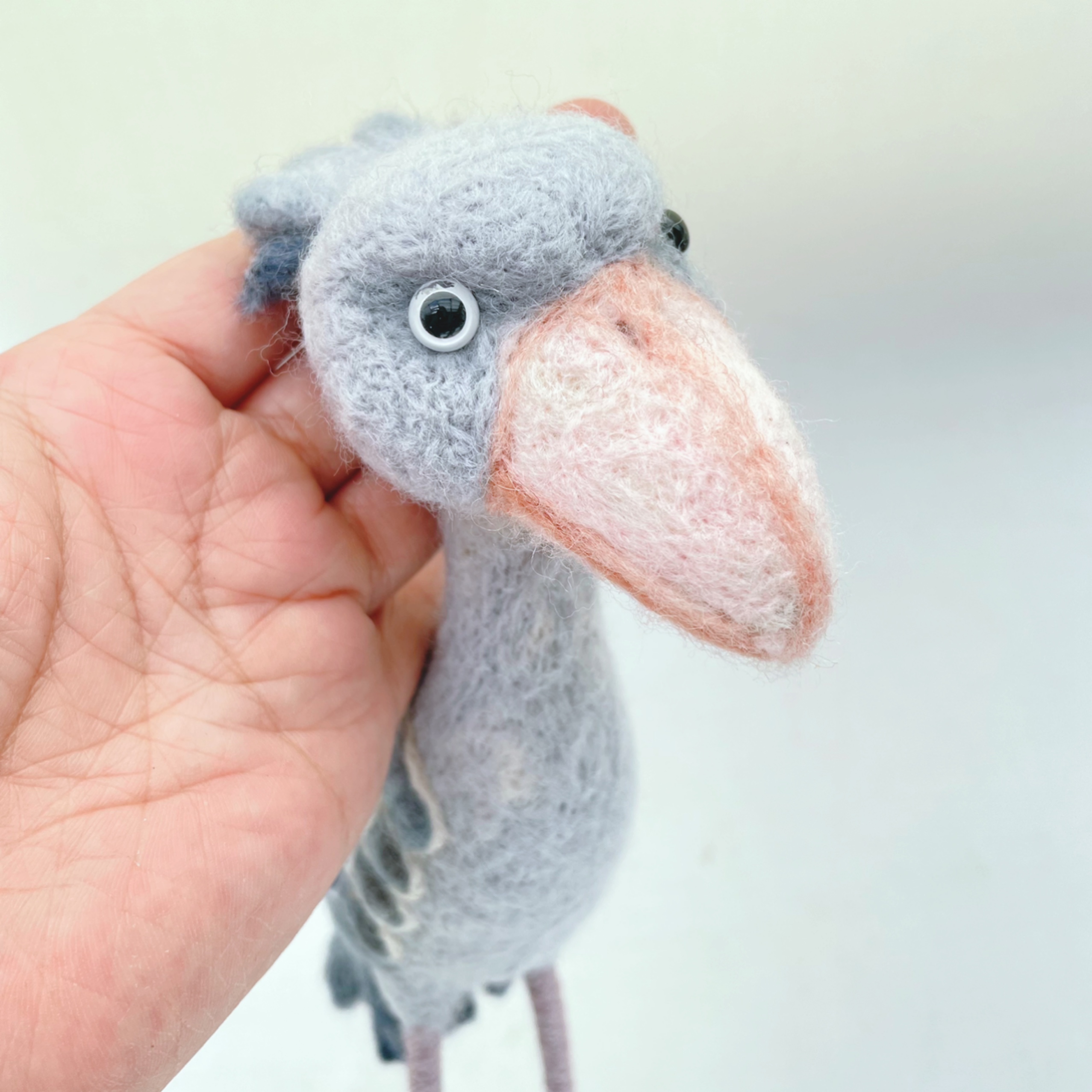 立ち姿ハシビロコウ 約26cmの画像5