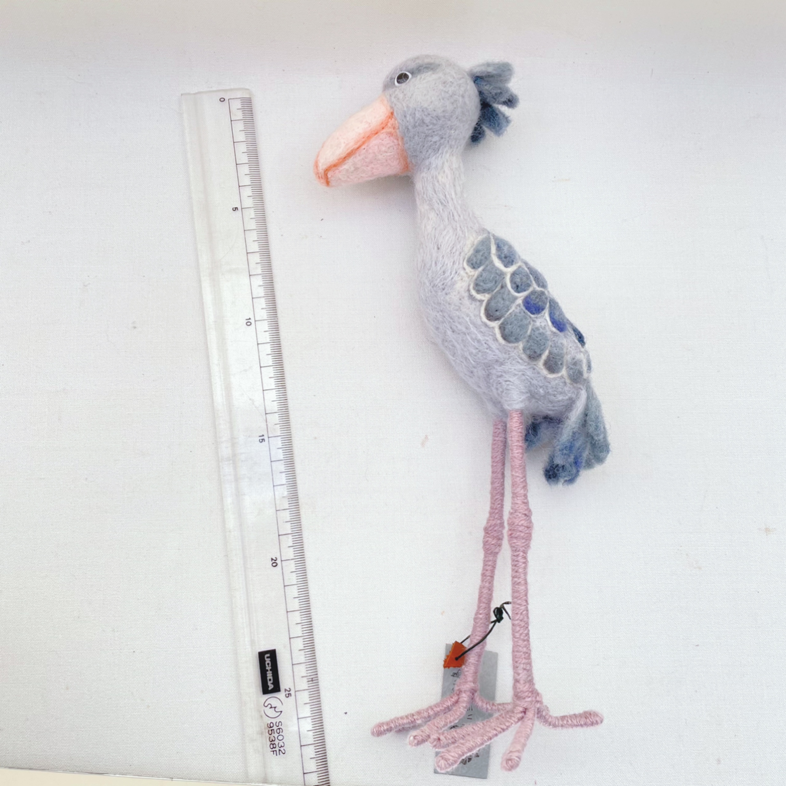 立ち姿ハシビロコウ 約26cmの画像8