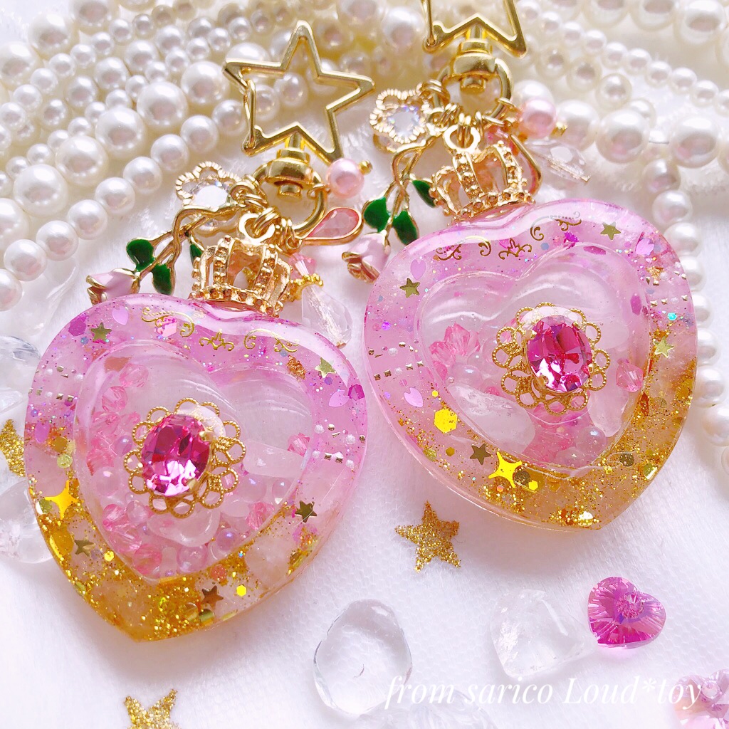 ローズクウォーツ🌸ハートシェイカーの画像2