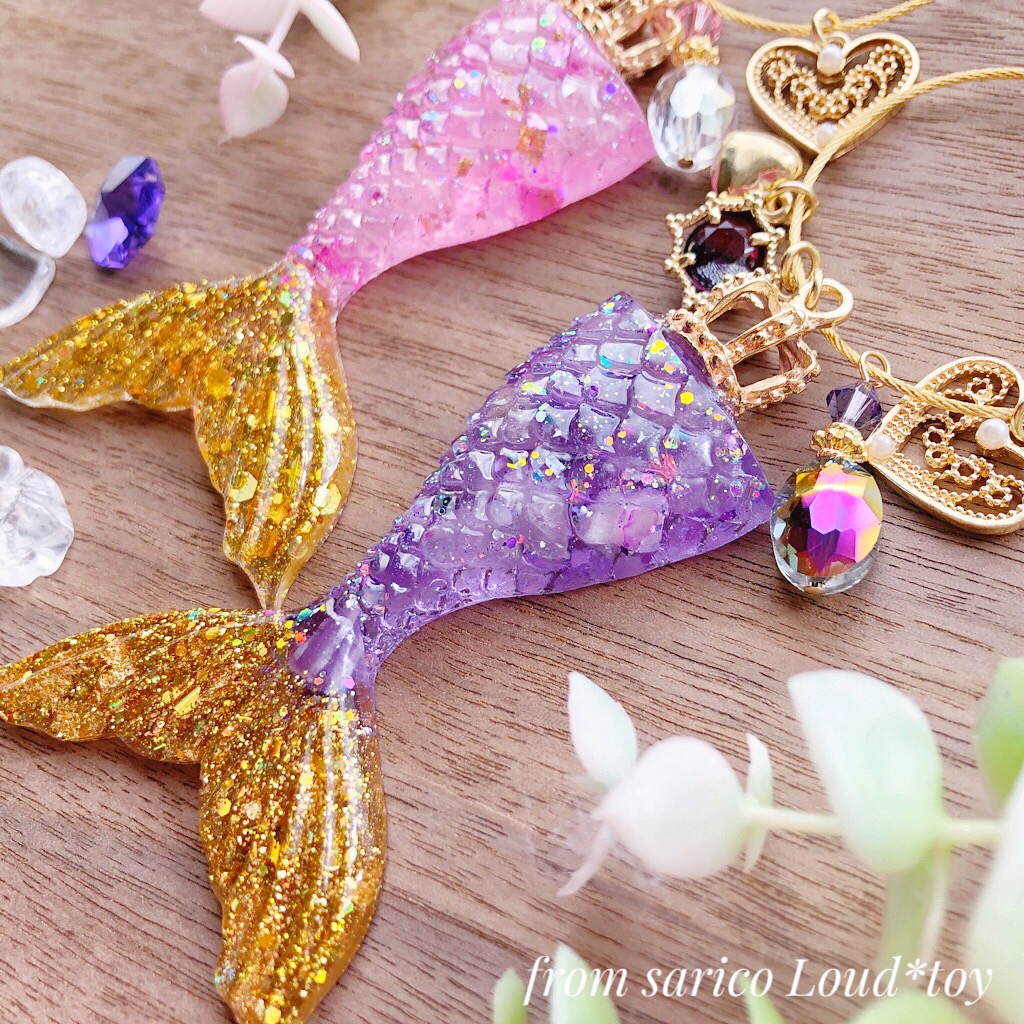 天然石マーメイドチャーム🐚の画像3
