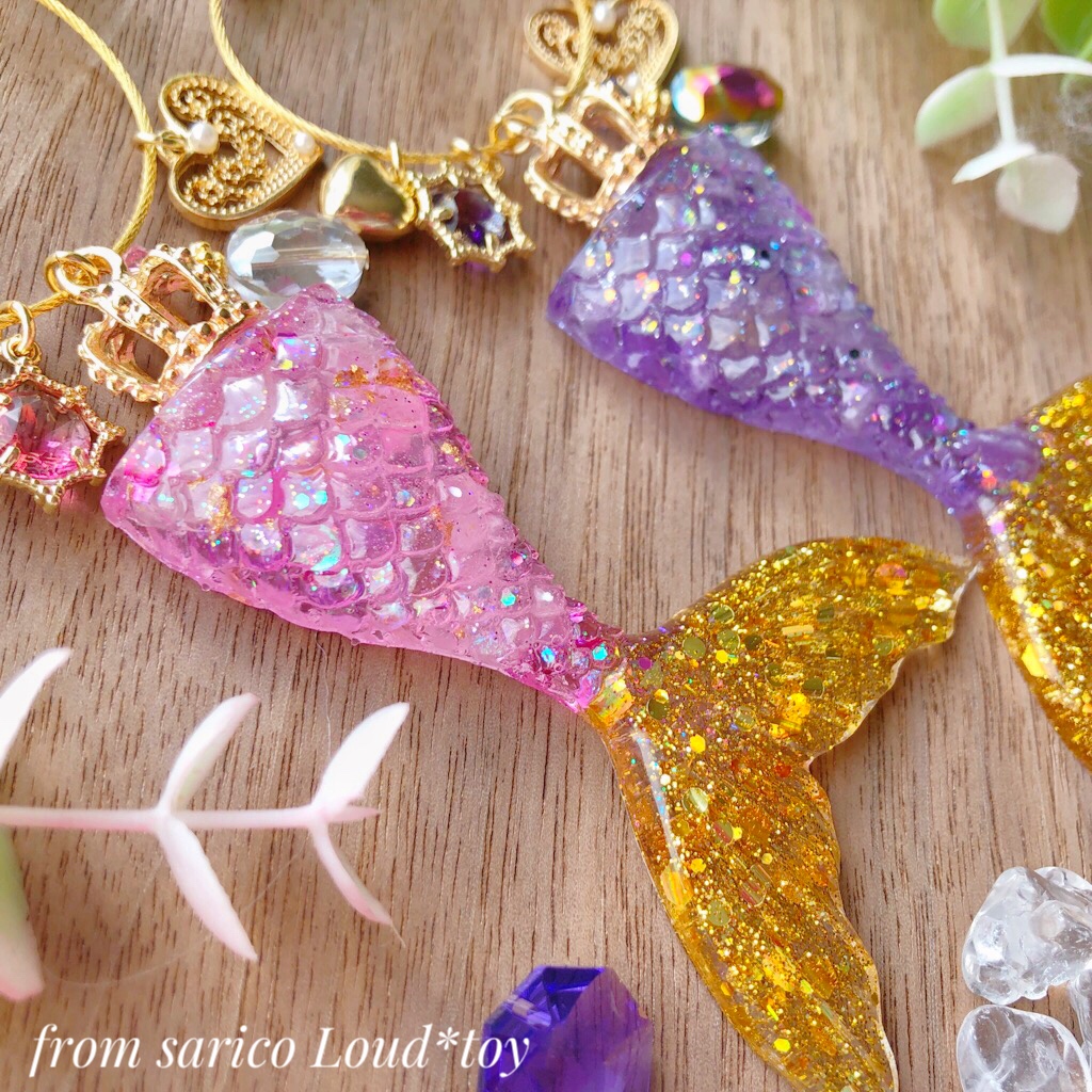 天然石マーメイドチャーム🐚の画像3