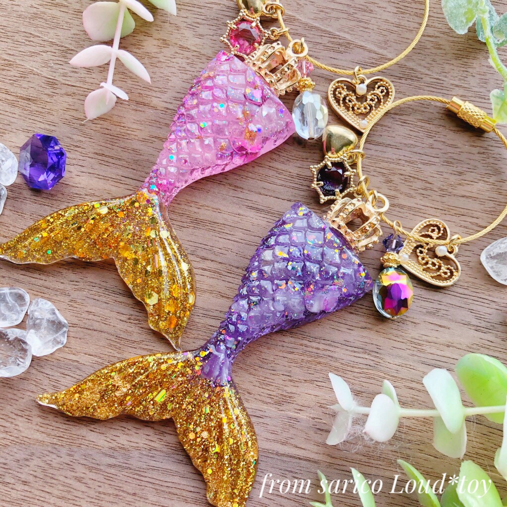 天然石マーメイドチャーム🐚の画像4