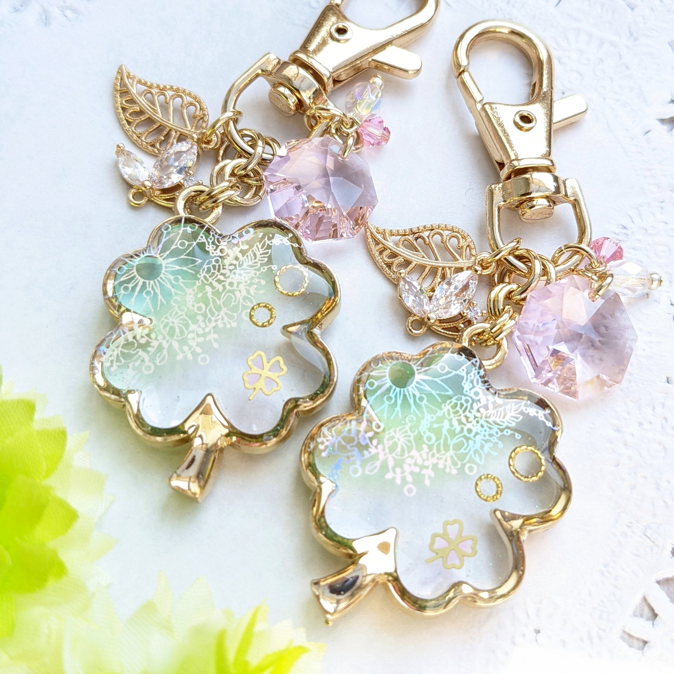 クローバーキーホルダーの画像3