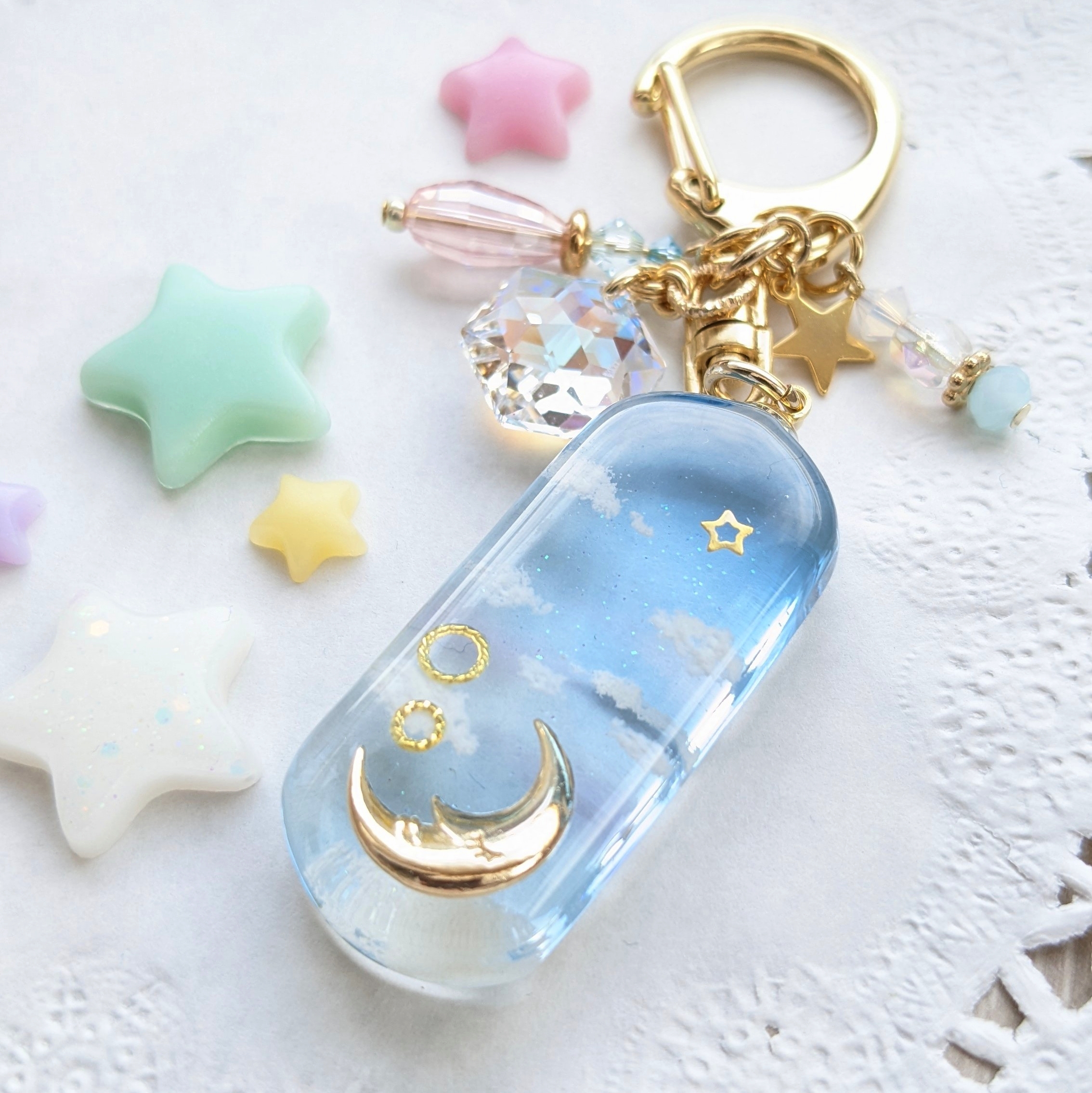 三日月空のキーチャームの画像2