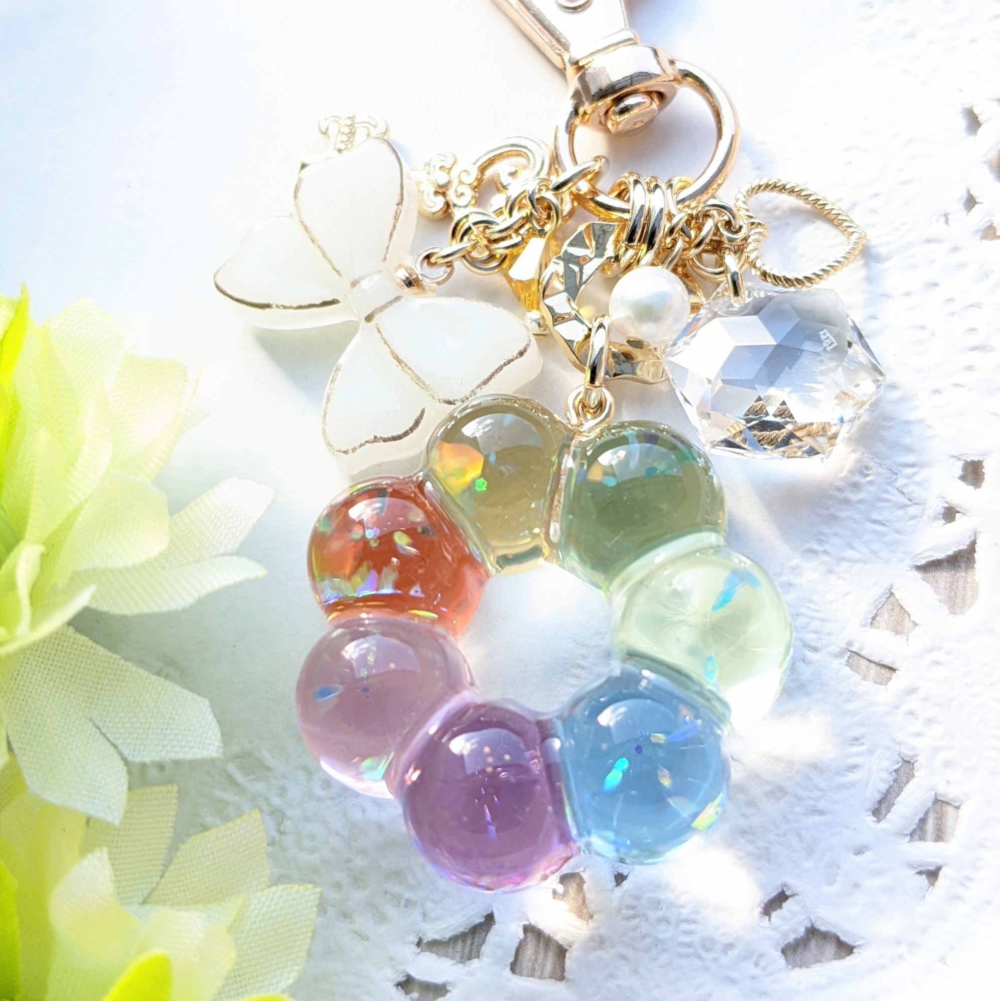 Pompom ring ribbonの画像3