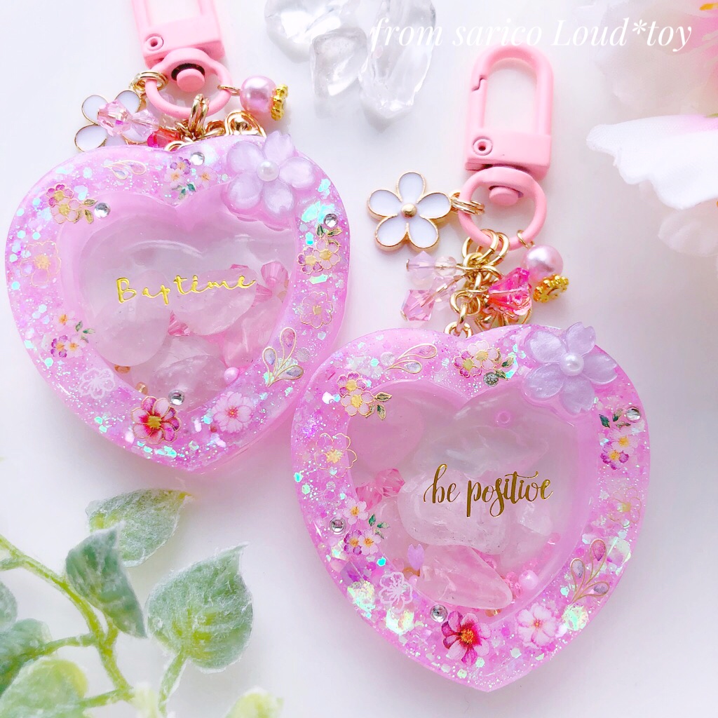 ローズクウォーツ桜ハートシェイカー🌸の画像2