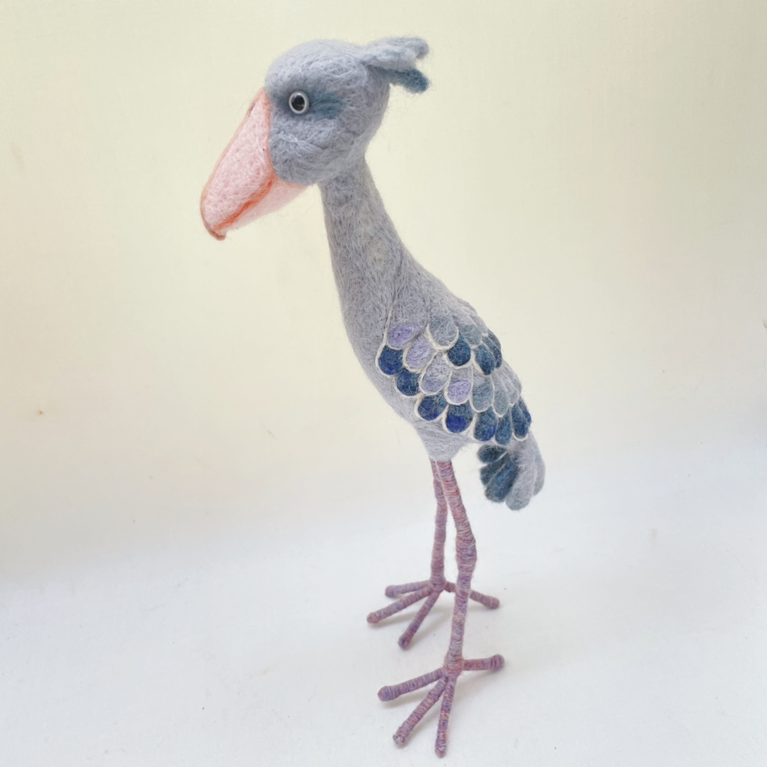 立ち姿ハシビロコウ 約30cmの画像5