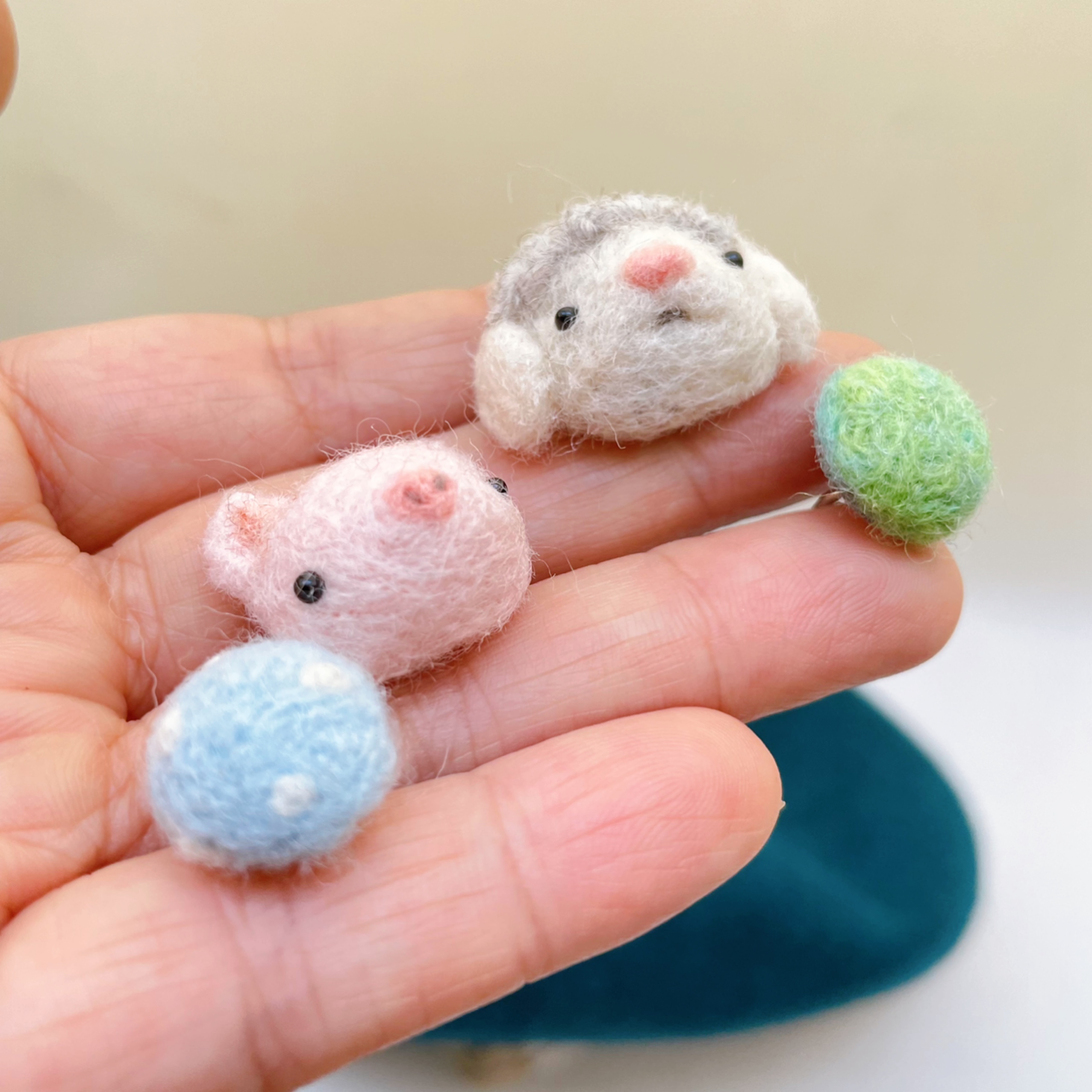 ひつじのmameバッチセット【ピンバッチ】の画像2