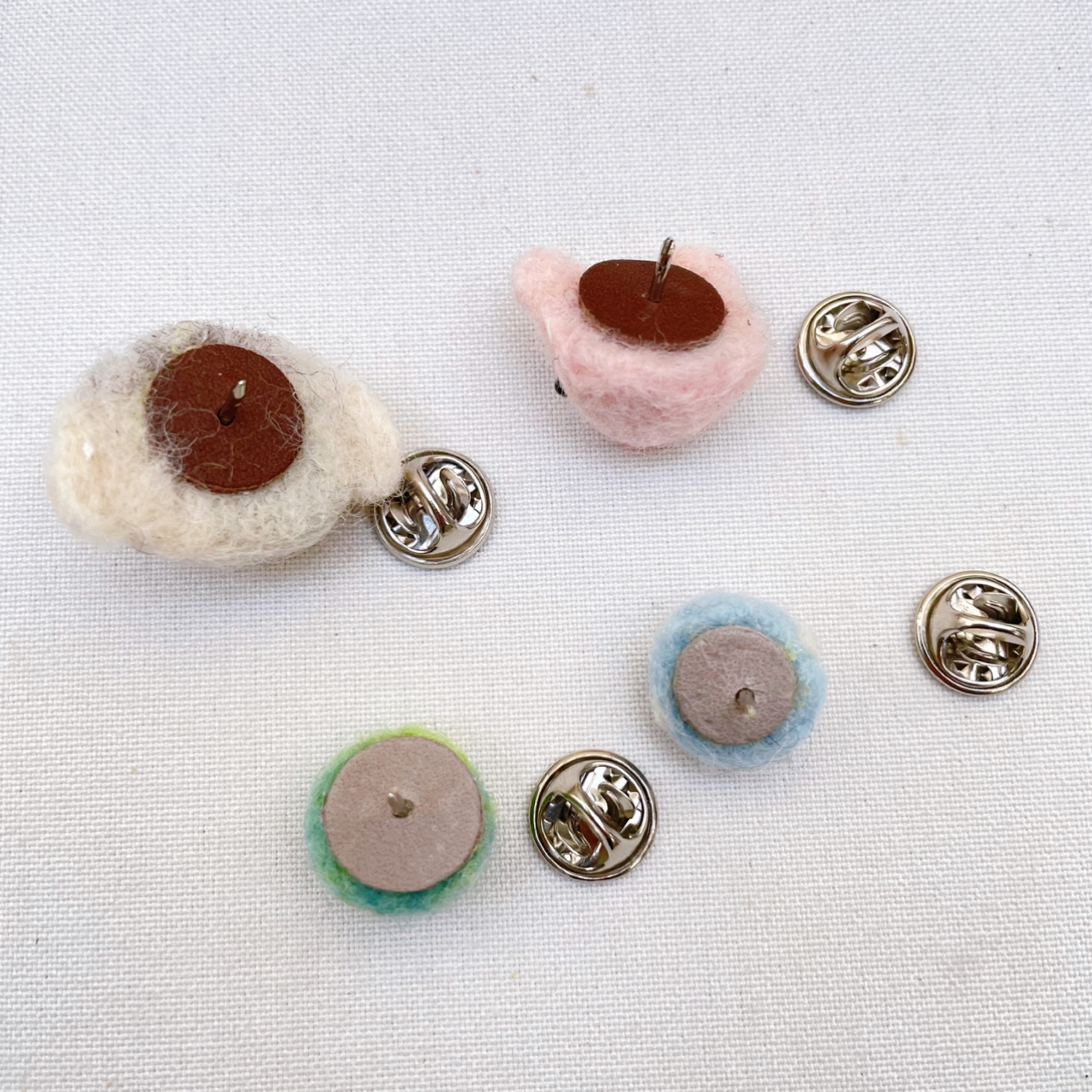 ひつじのmameバッチセット【ピンバッチ】の画像4