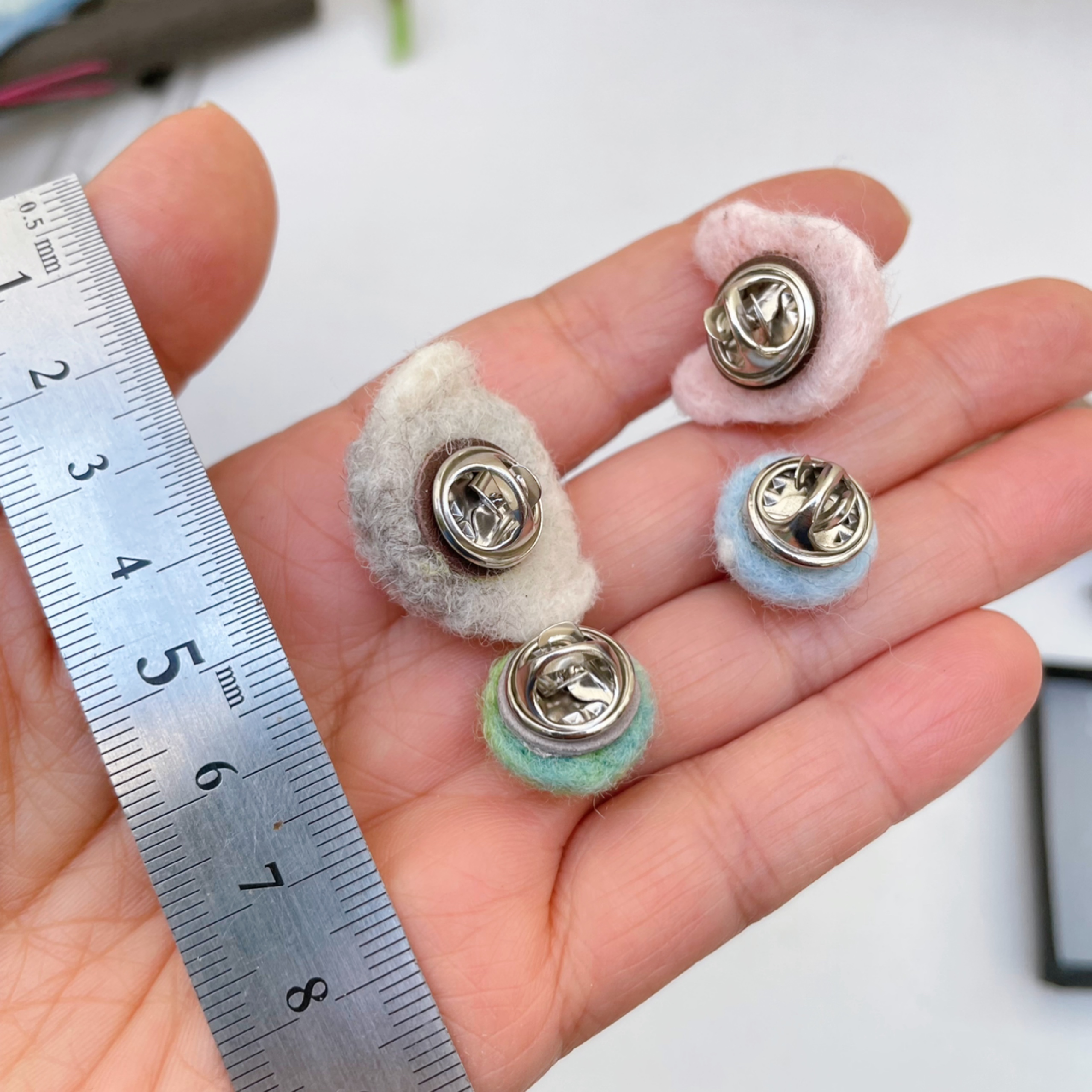 ブタのmameバッチセット【ピンバッチ】の画像5