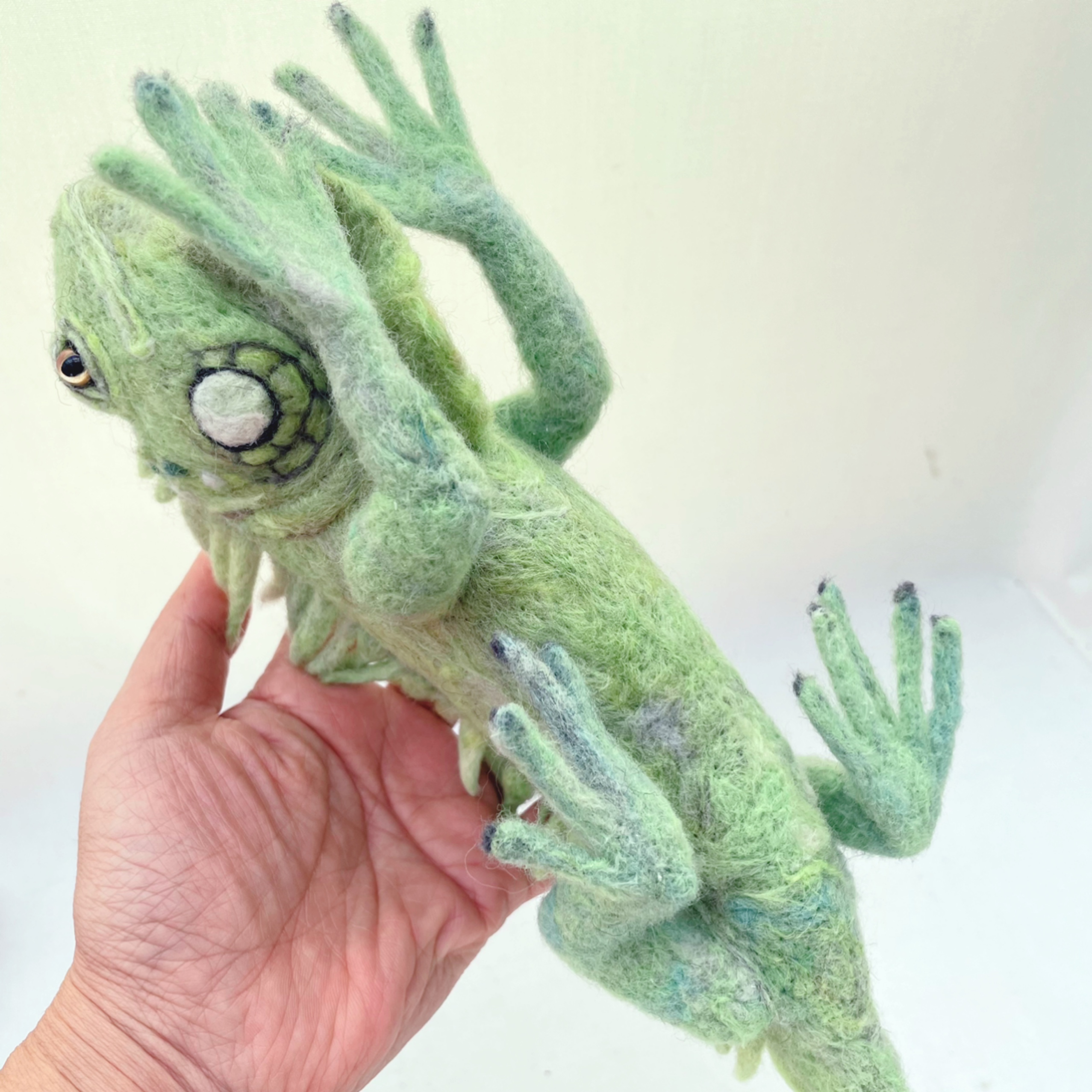 グリーンイグアナ約38cm［流木付き］の画像8