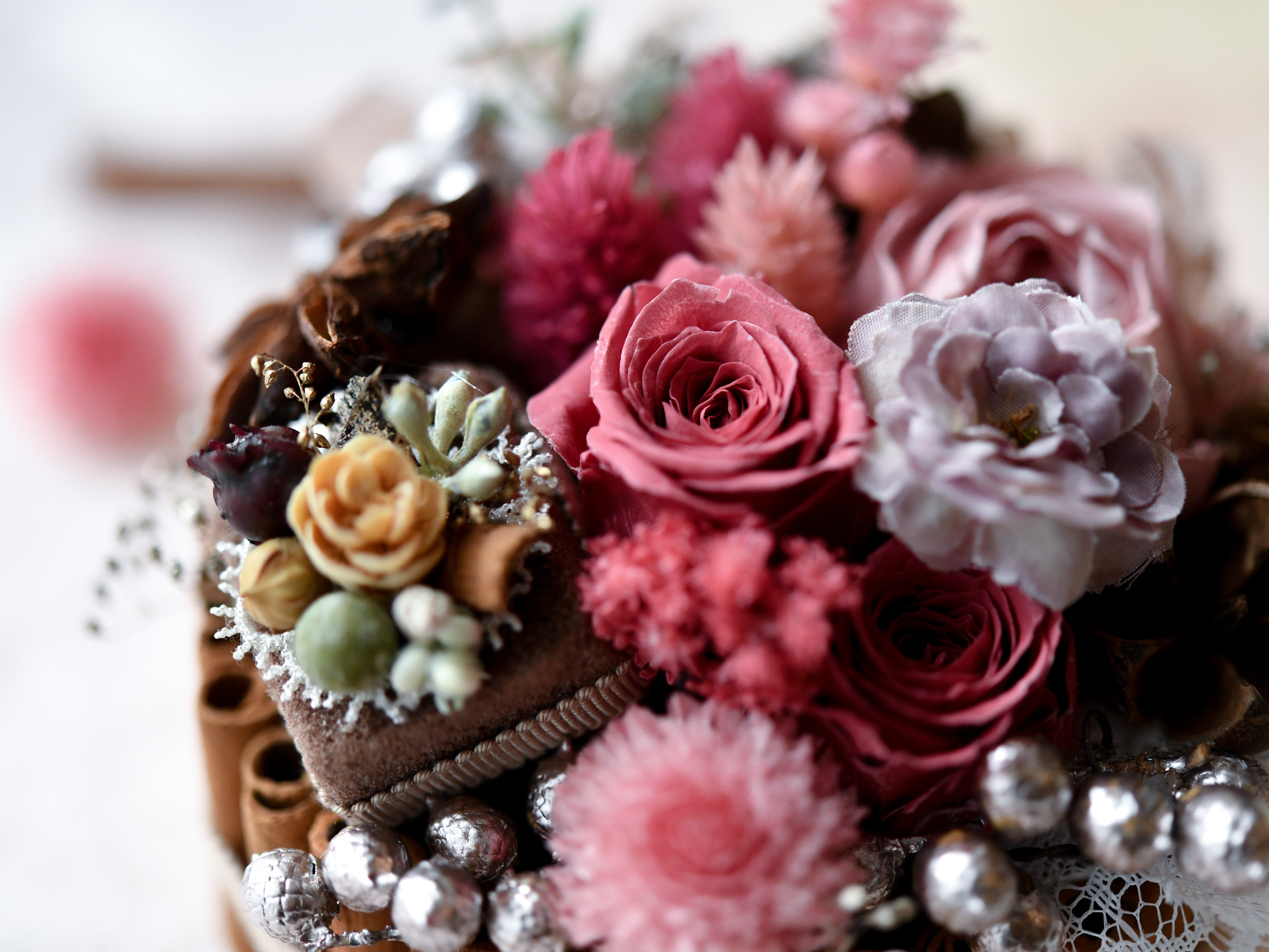 【キット】ラズベリーのフラワーケーキの画像3