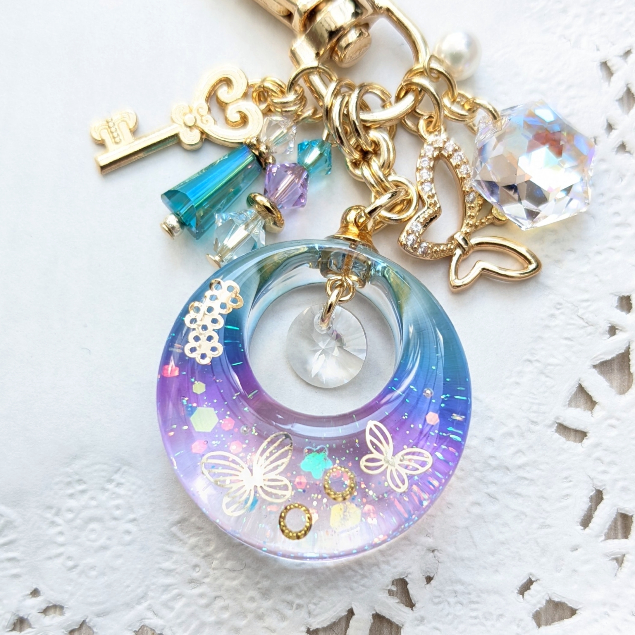 Spring butterflies (ブルー✕パープル)の画像2