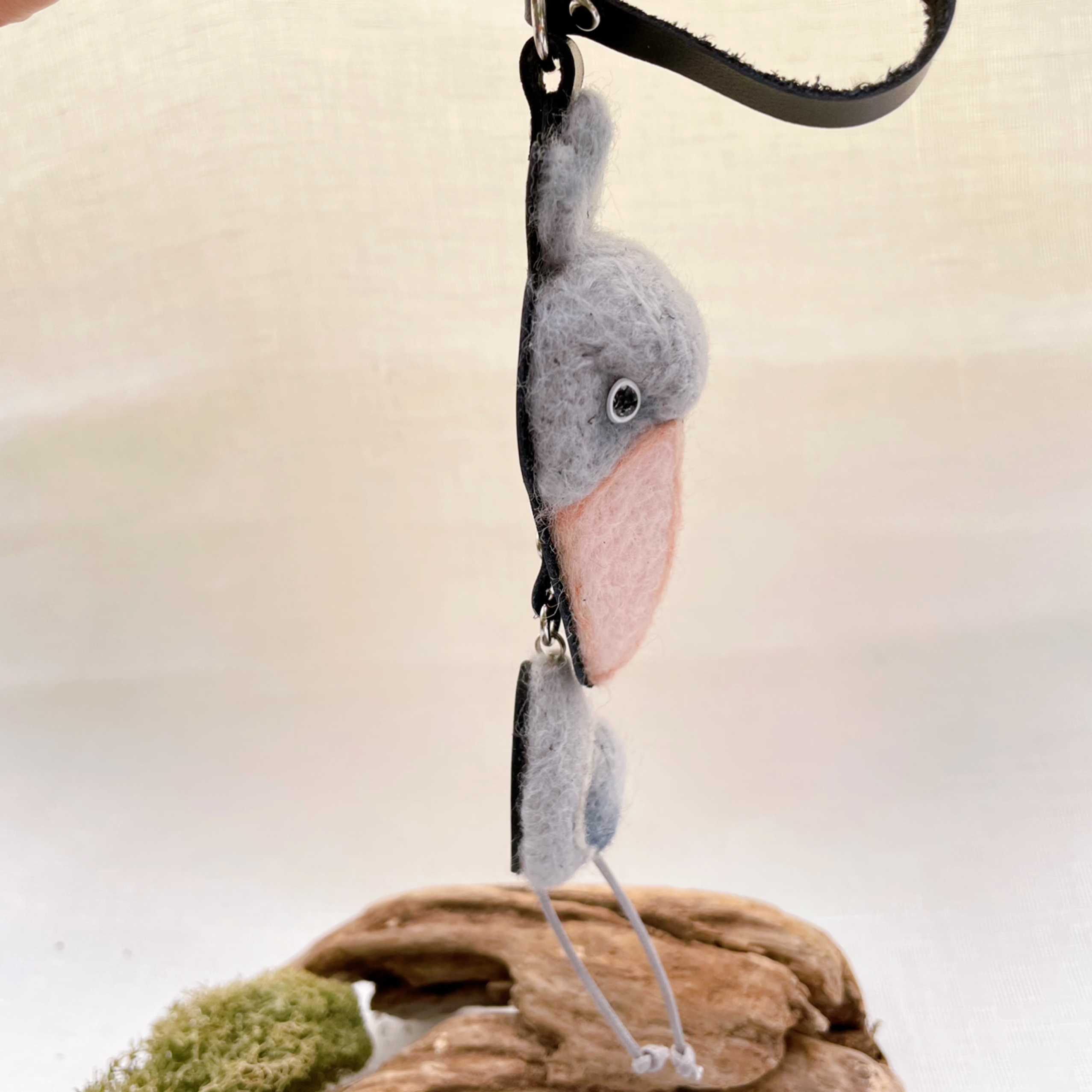 ハシビロコウバックチャームの画像5