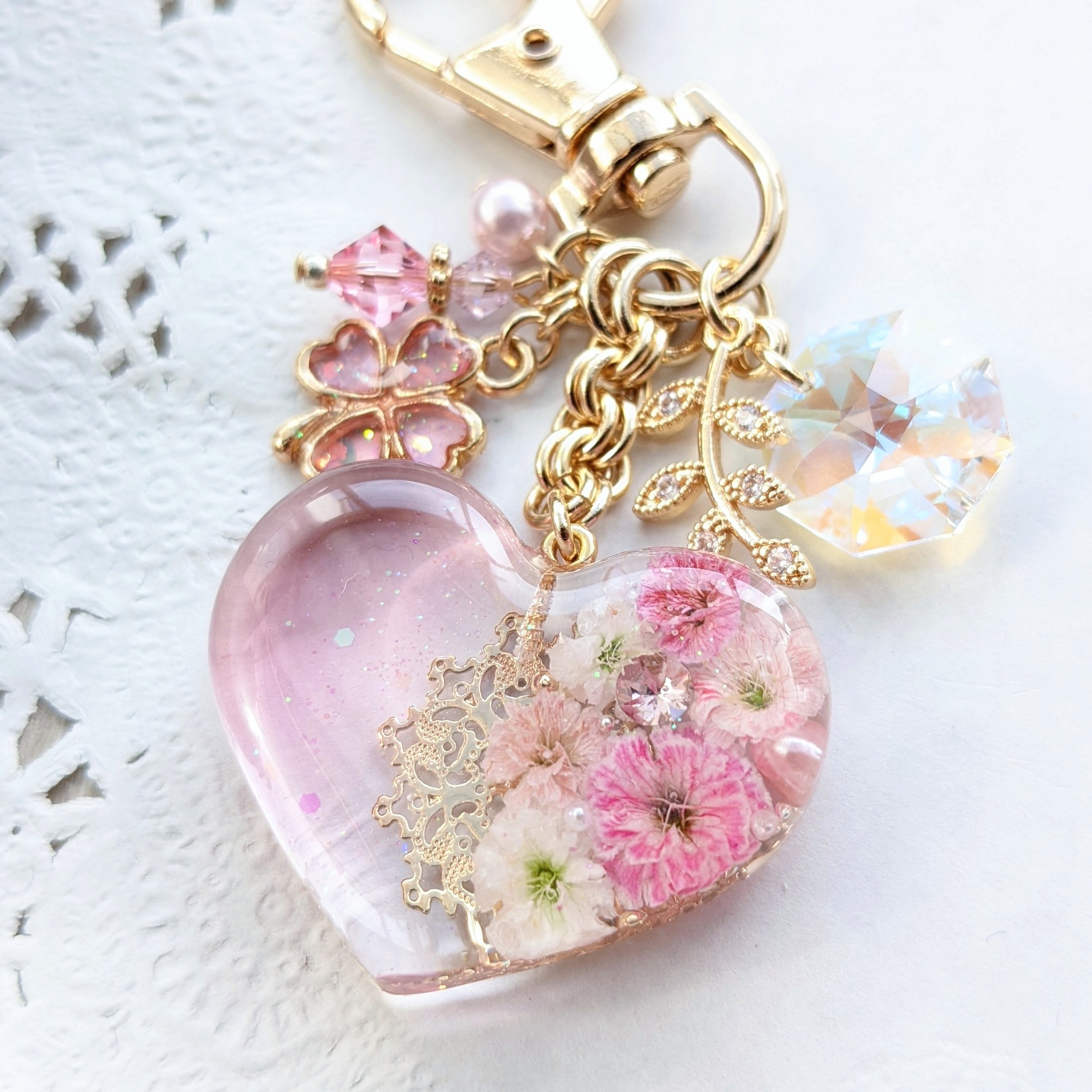 Baby's-breath heart (ピンク)の画像3