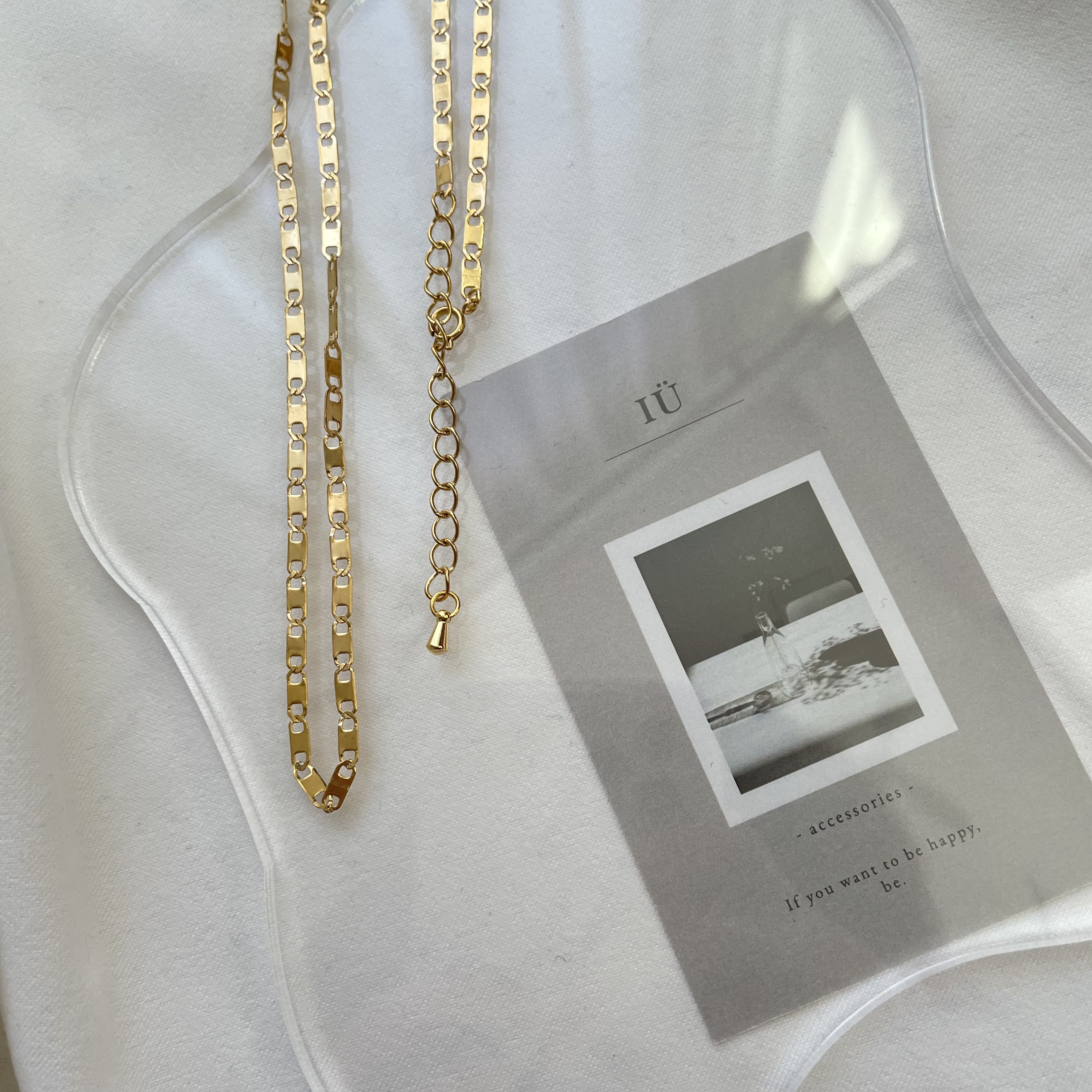 サージカルステンレスネックレス HRの画像2