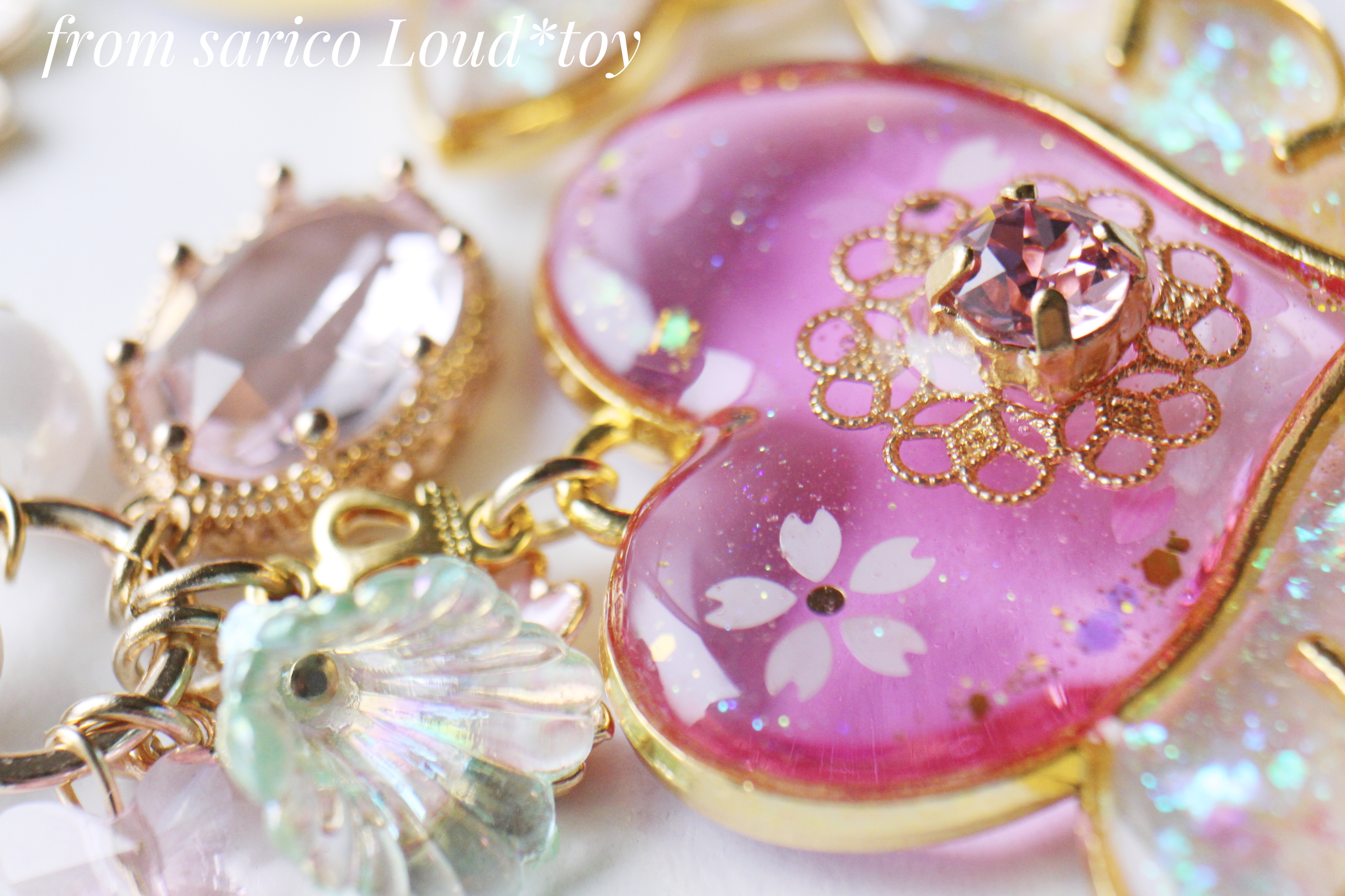 sakuraハートステッキチャームの画像3