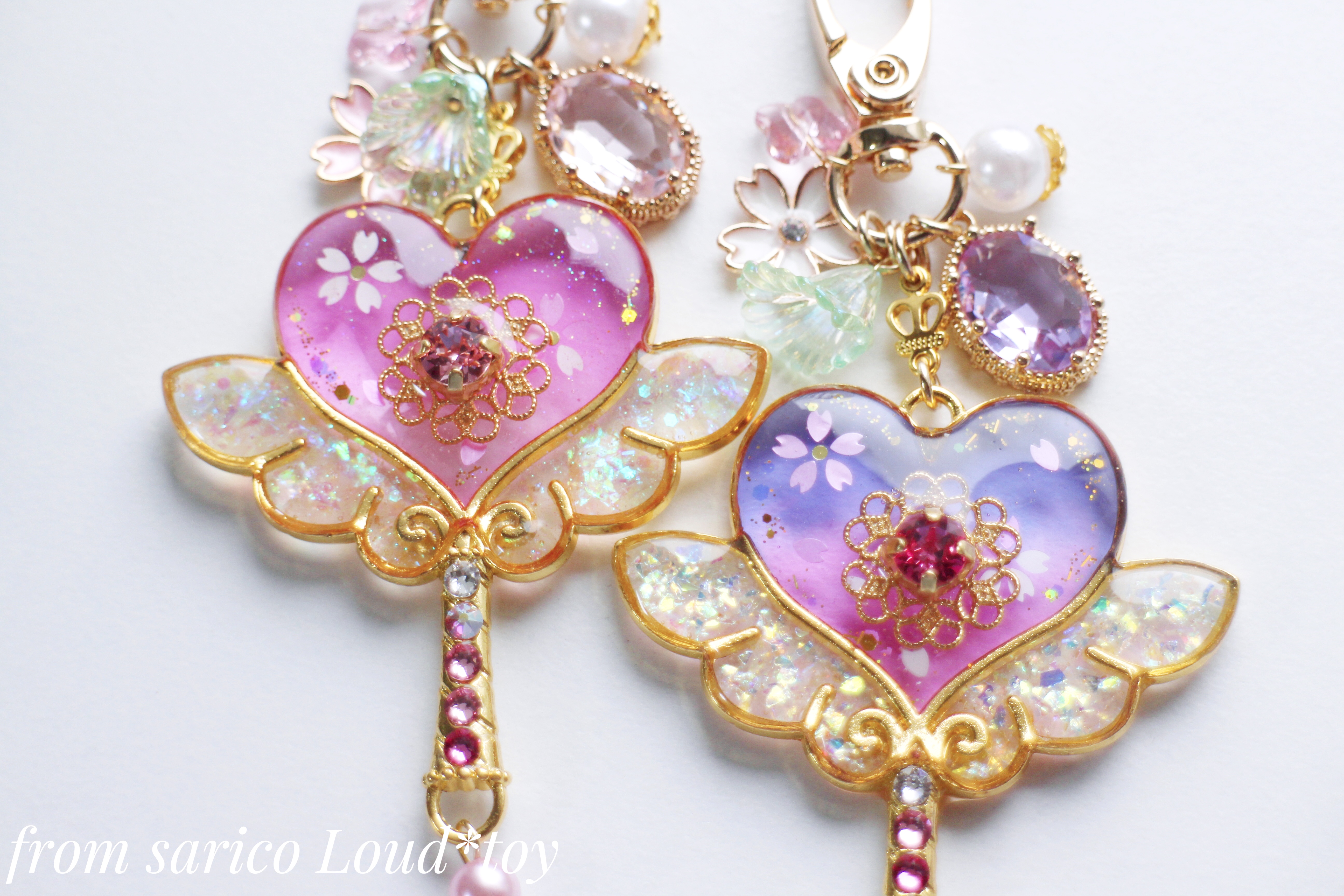 sakuraハートステッキチャームの画像4