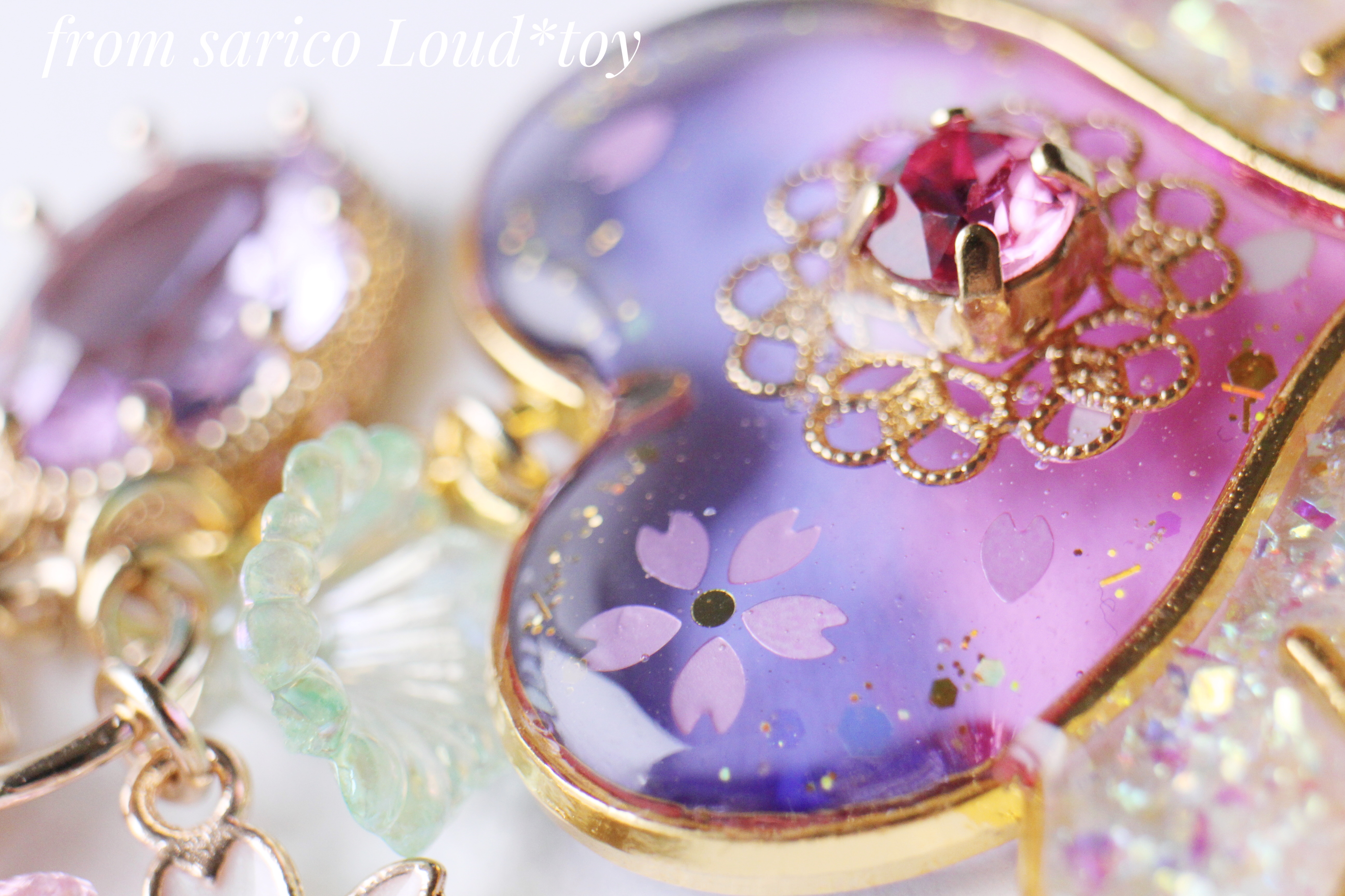 sakuraハートステッキチャームの画像3