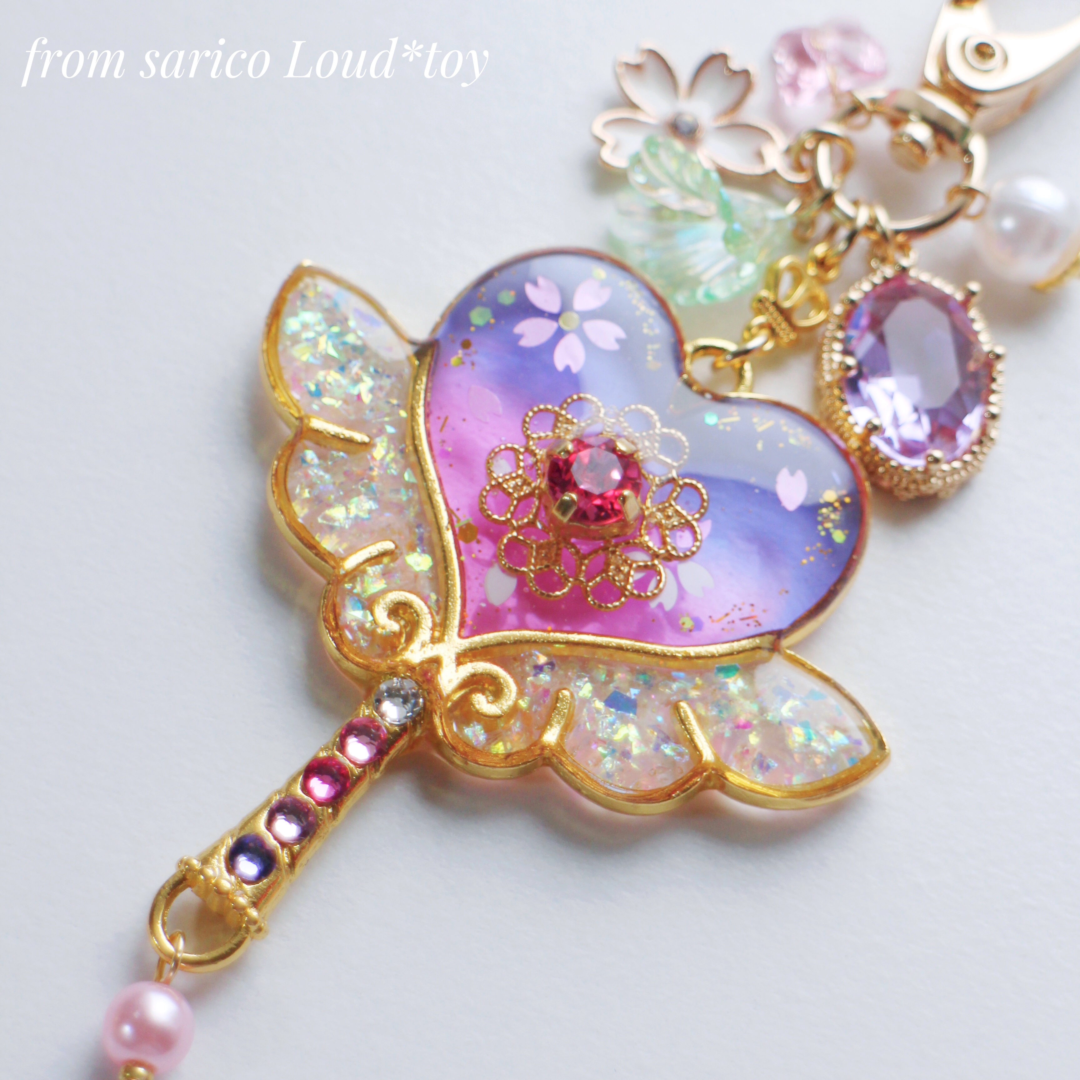 sakuraハートステッキチャームの画像4