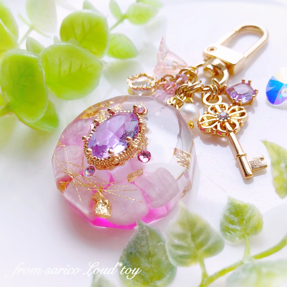 クンツァイトのジュエリーチャームの画像2