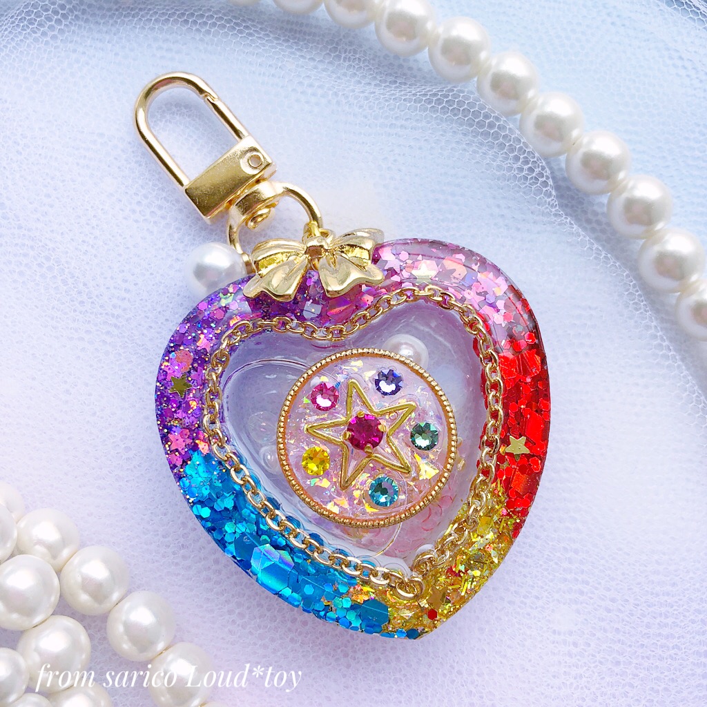 magical shineシェイカーチャーム/ハートの画像2