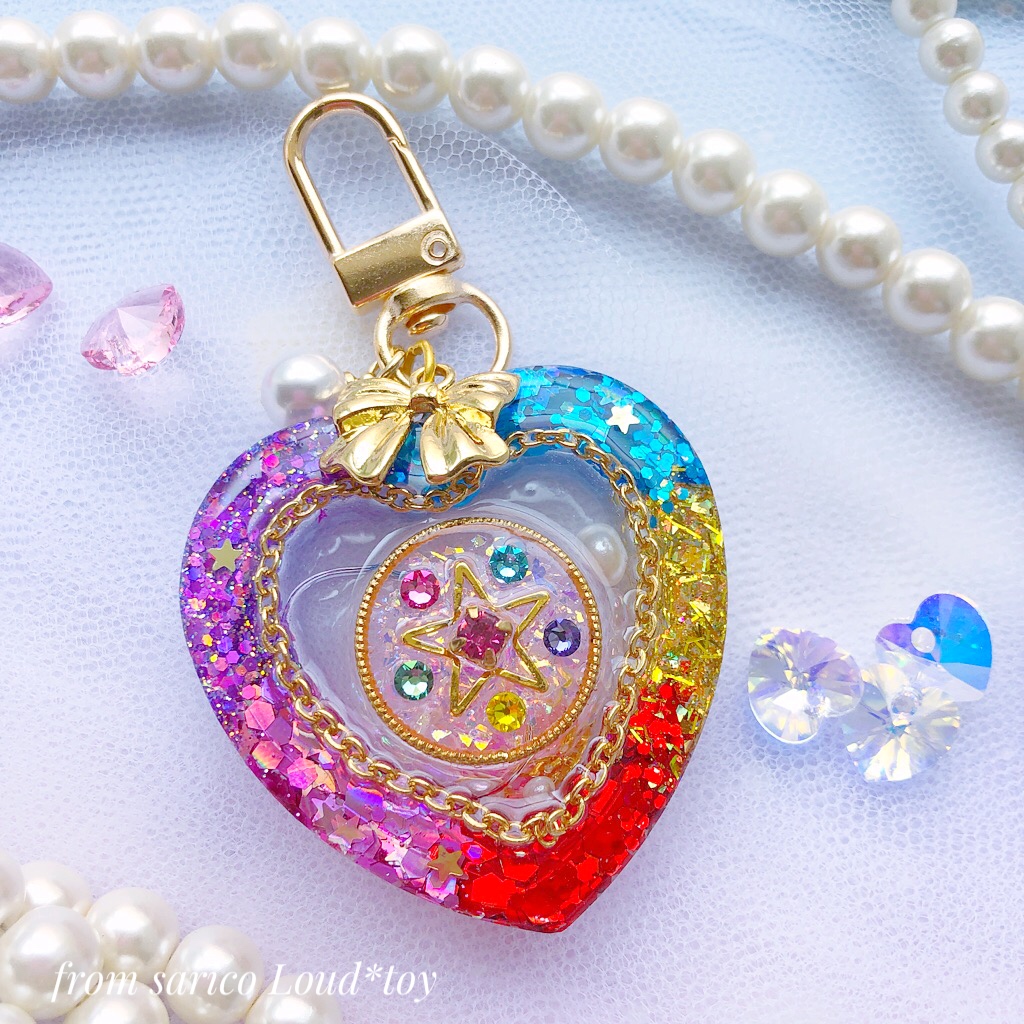 magical shineシェイカーチャーム/ハートの画像2