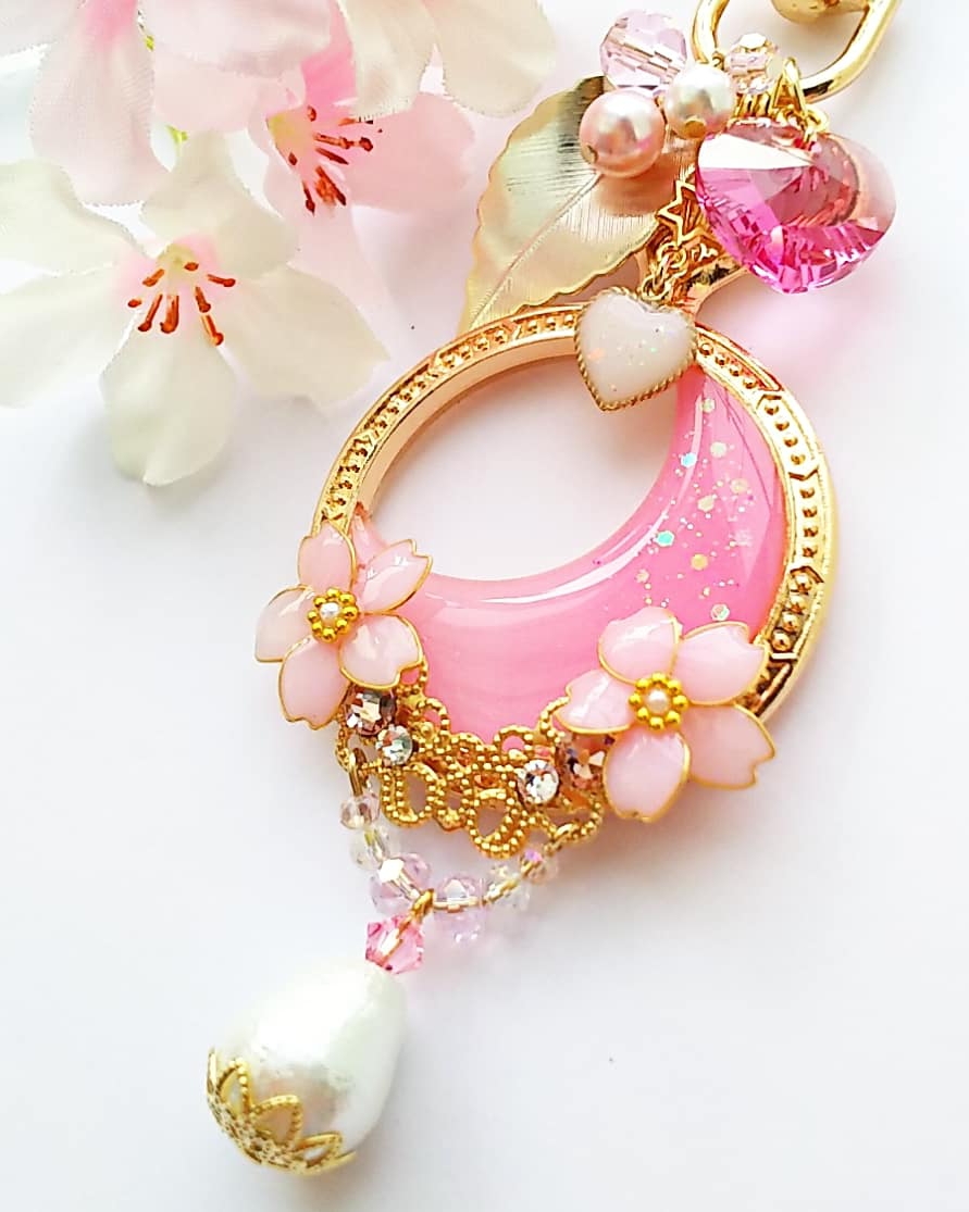 Japanese cherry🌸キーホルダーの画像2
