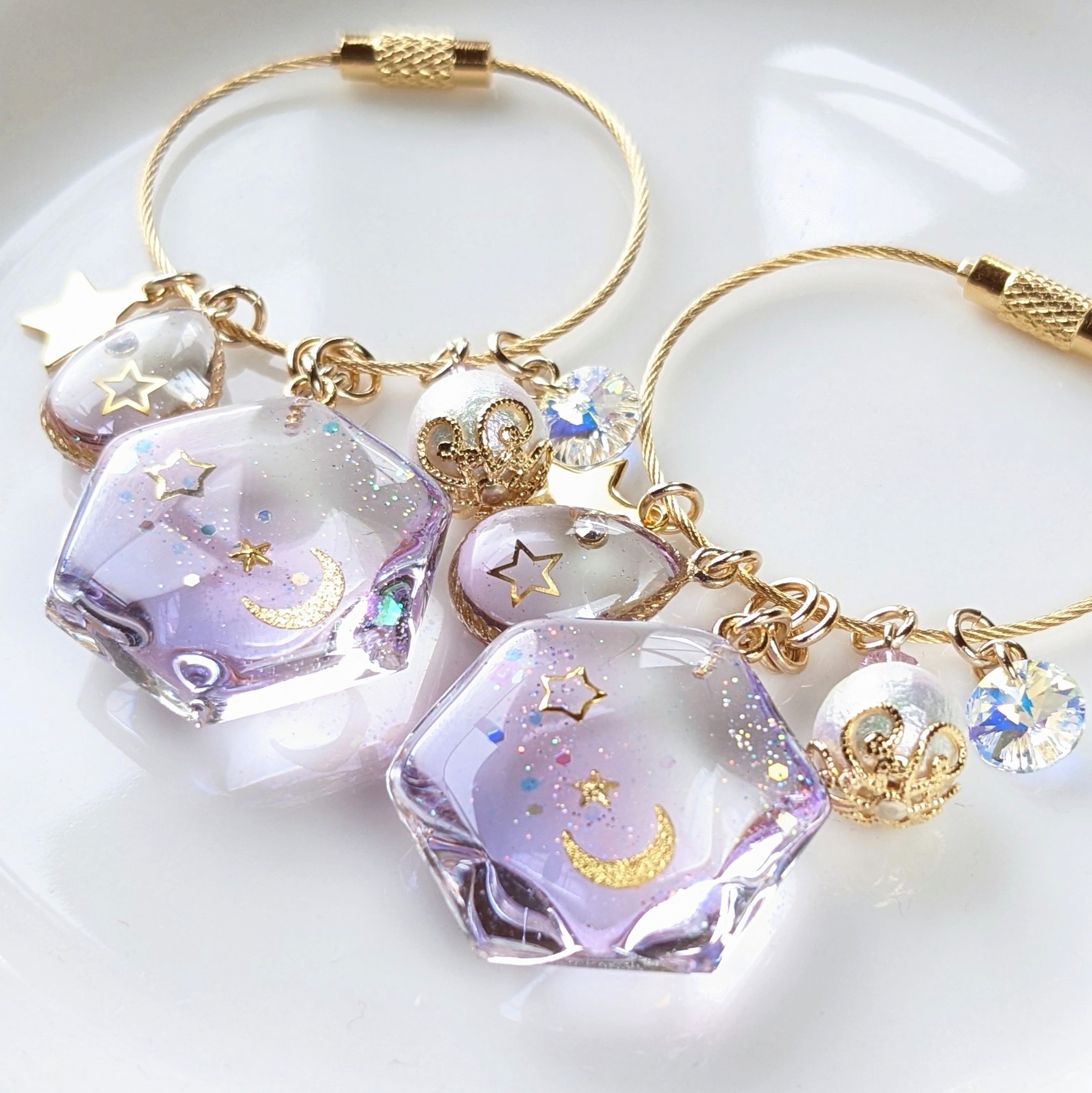 スターヘキサゴンのキーリングの画像2