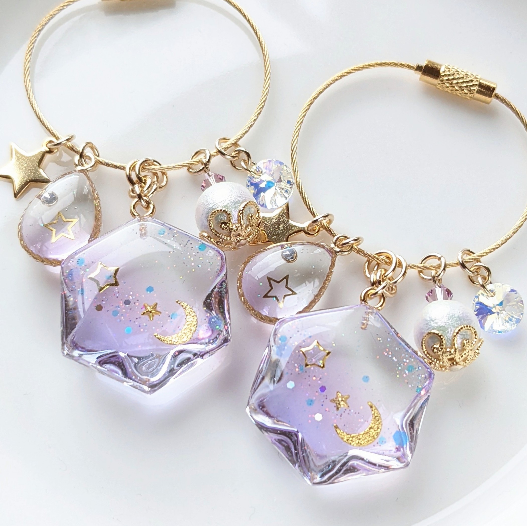 スターヘキサゴンのキーリングの画像3