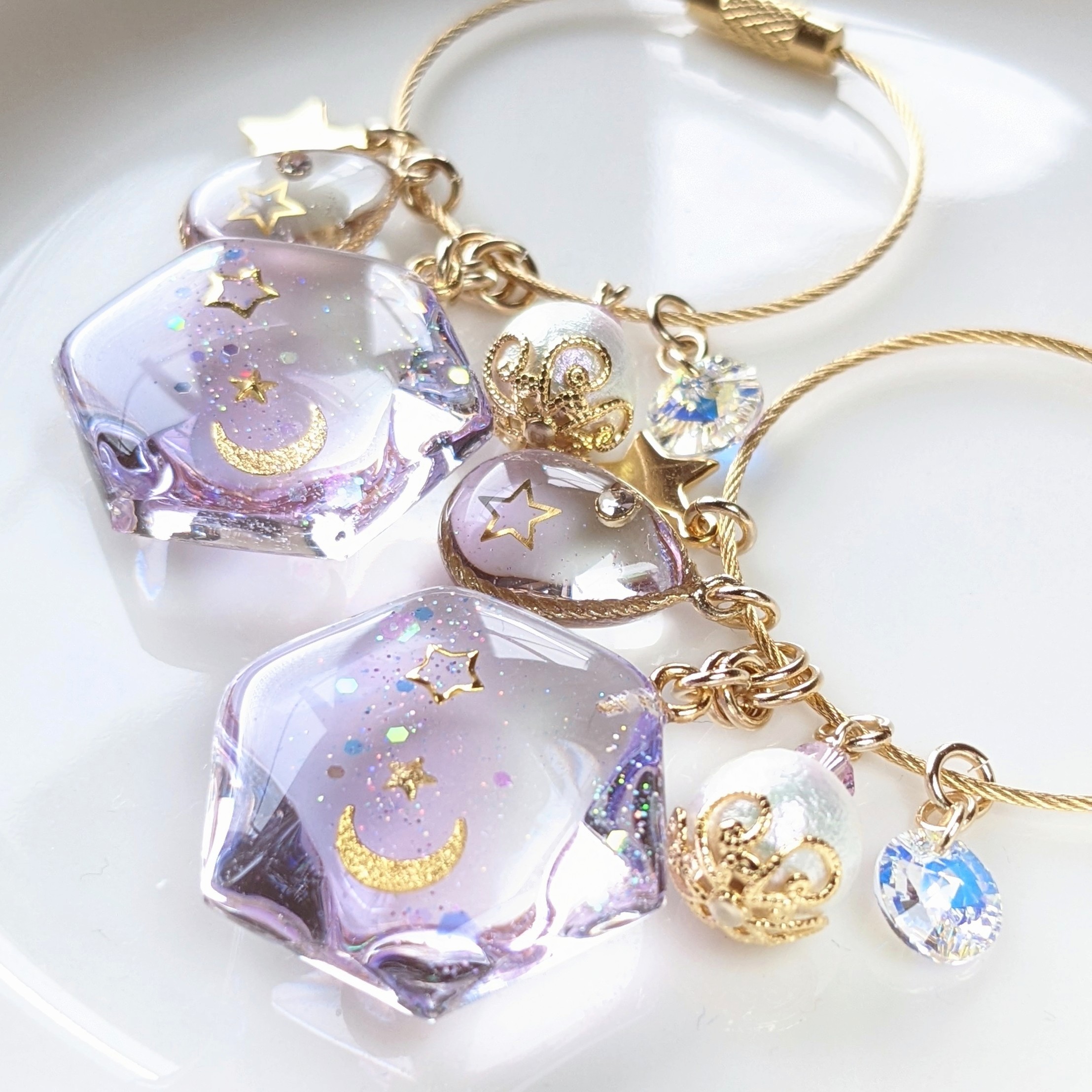 スターヘキサゴンのキーリングの画像4