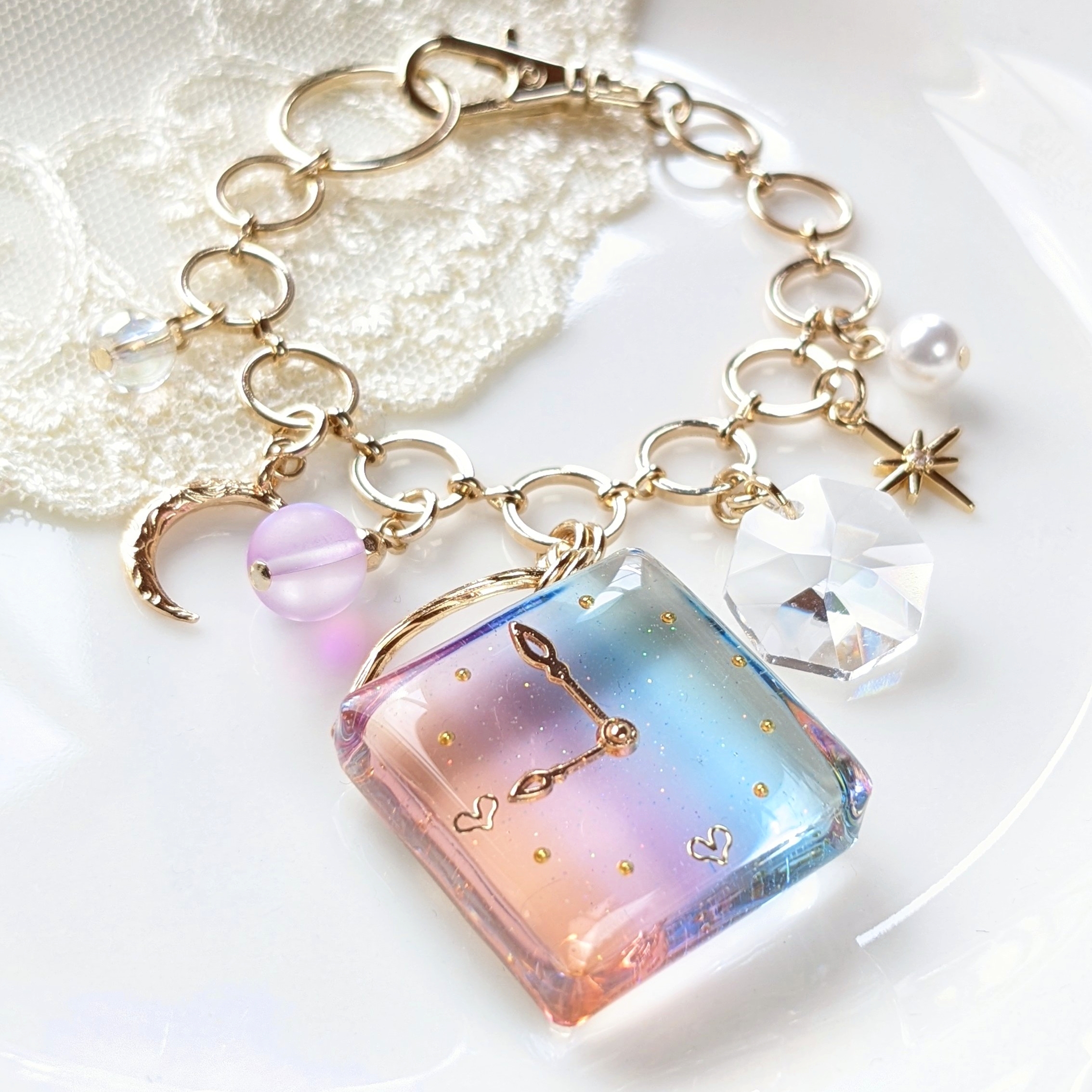 Square rainbow clockの画像3