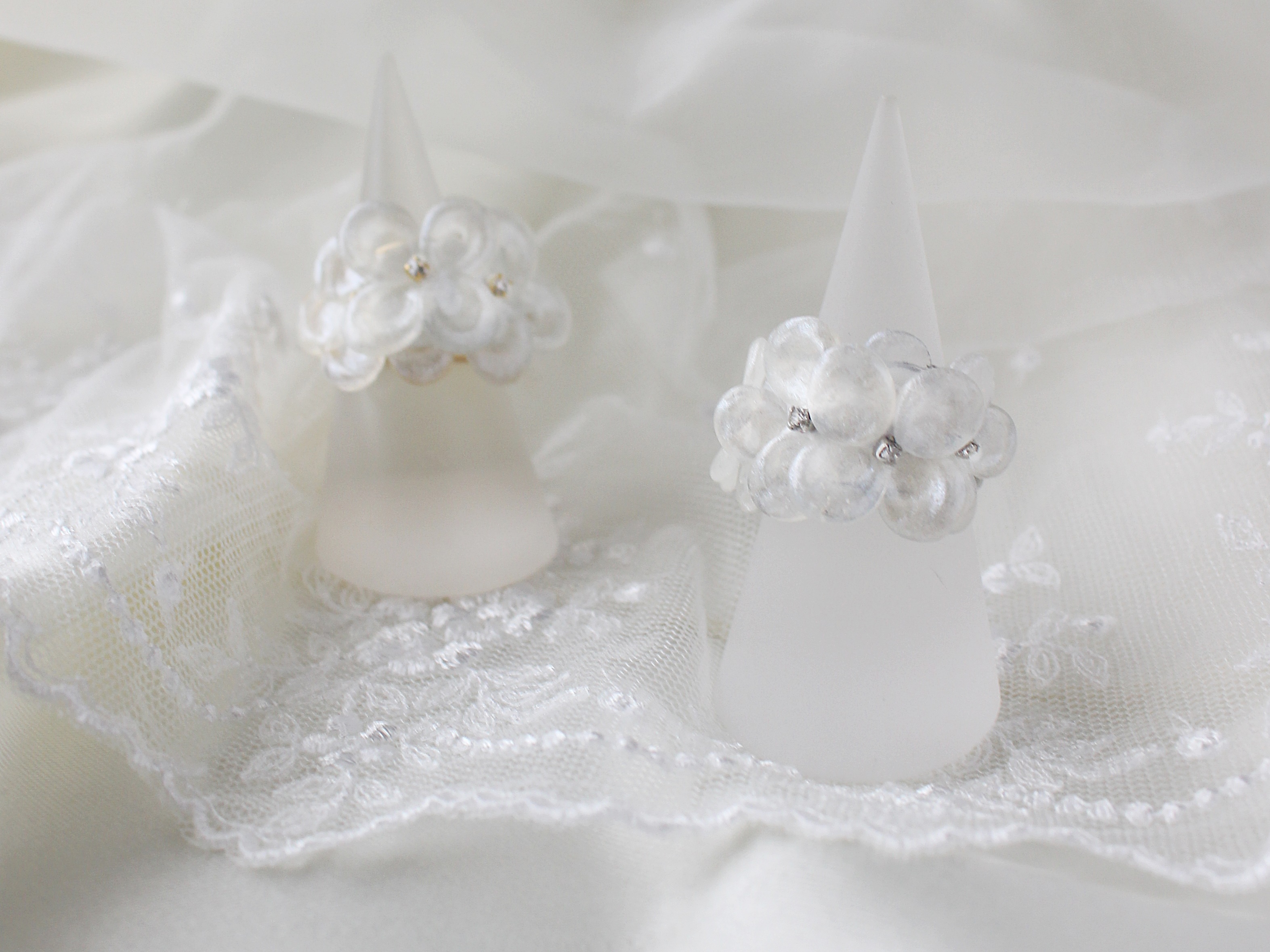 ｗGlueproを使って、お花パーツから作れるFluerRingの制作用キットの画像2