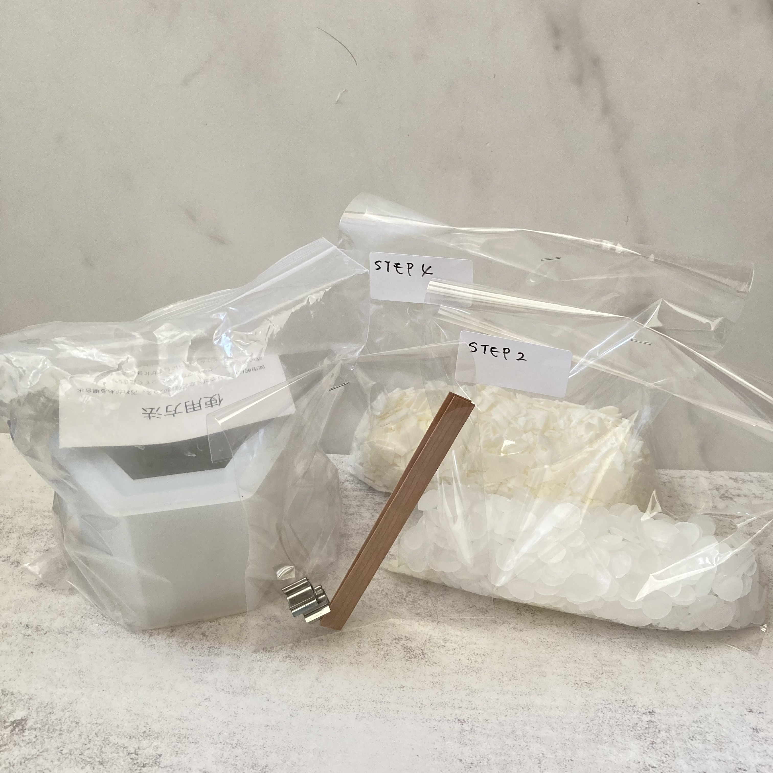 六角キャンドル作成全部セットの画像2