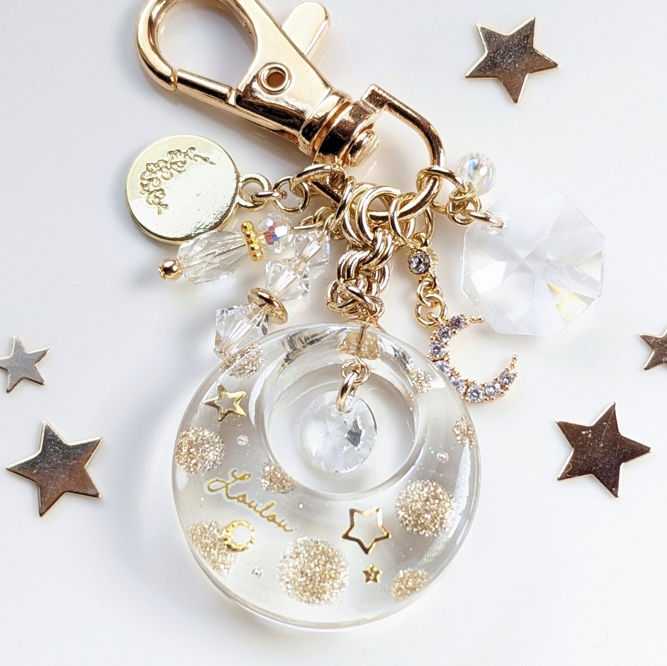 Polka dot golden star〜clear〜の画像2